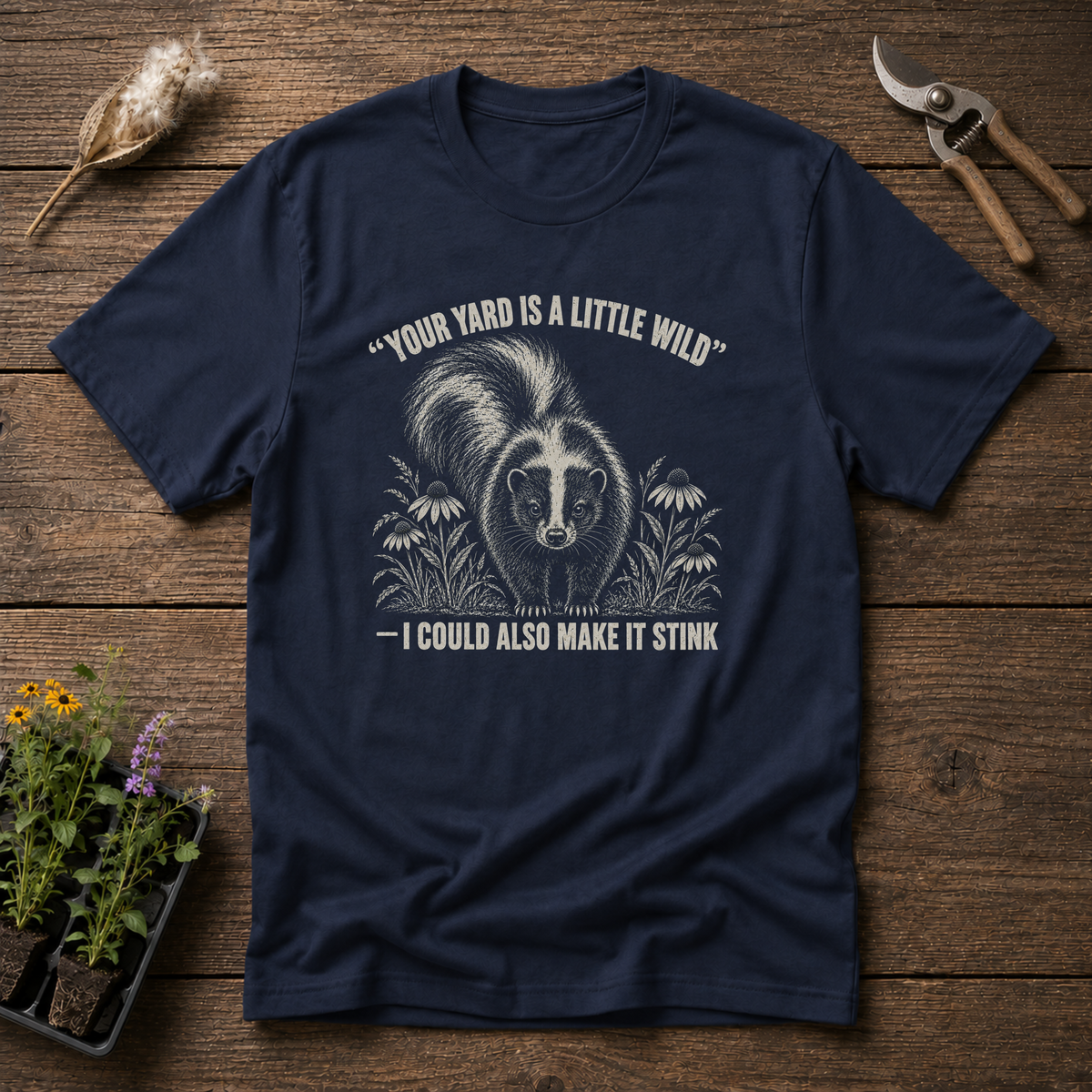 Could Be Stinkier T-Shirt in Navy