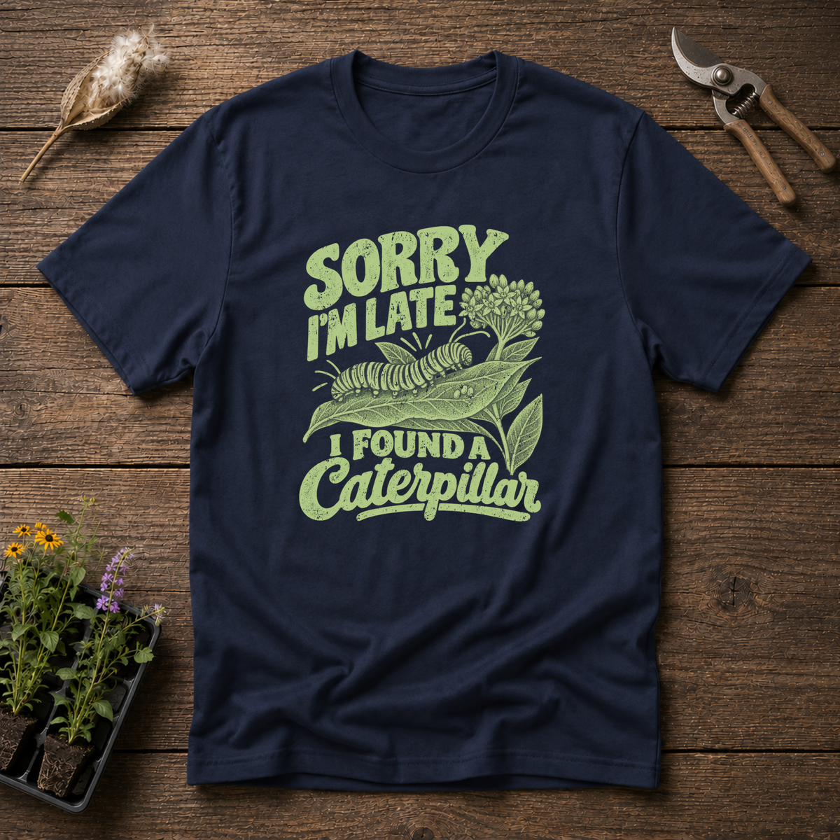 Found a Caterpillar T-Shirt