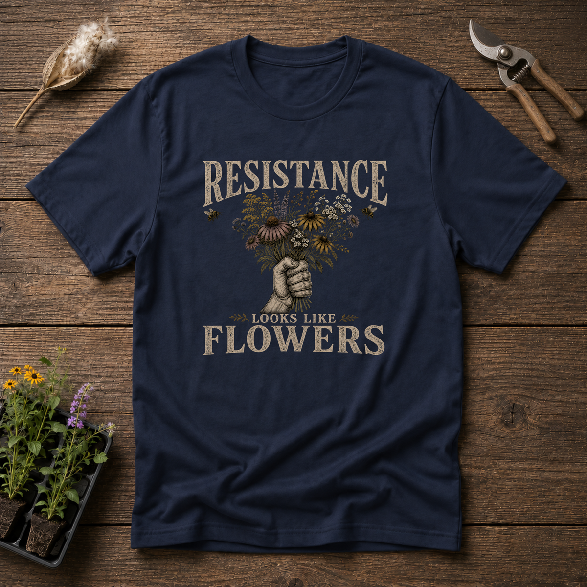 Floral Resistance T-Shirt