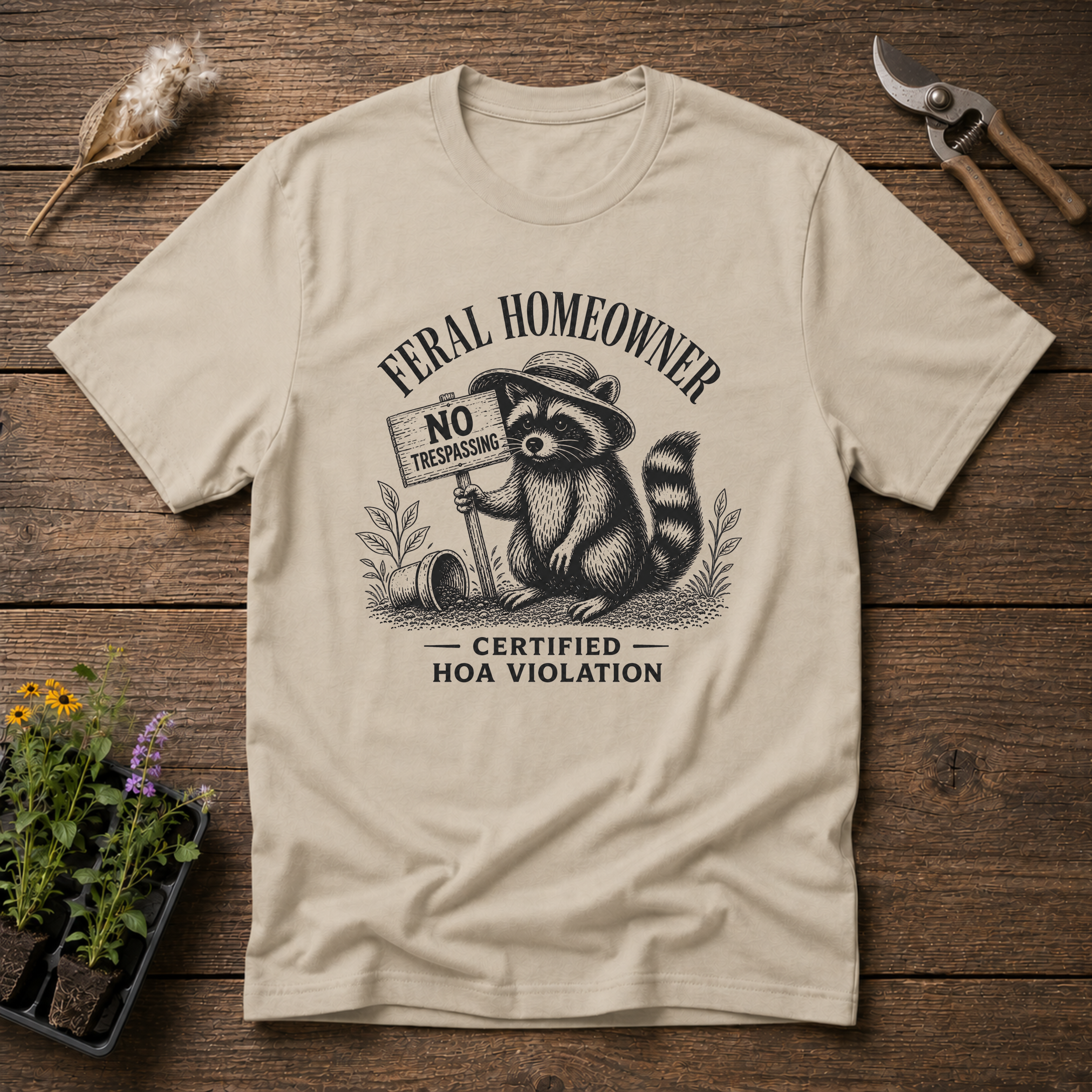 Feral Homeowner T-Shirt