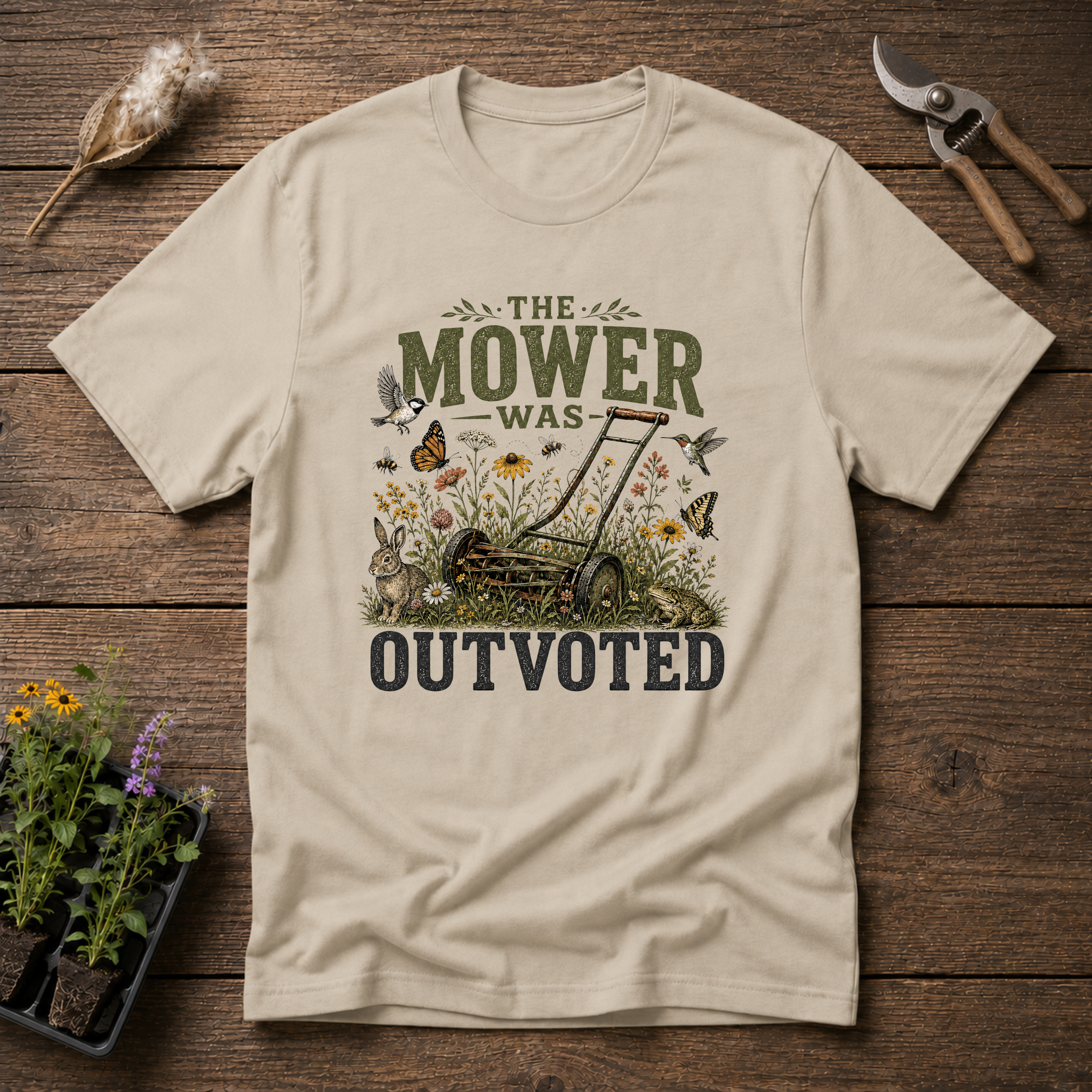 The Mower Was Outvoted T-Shirt