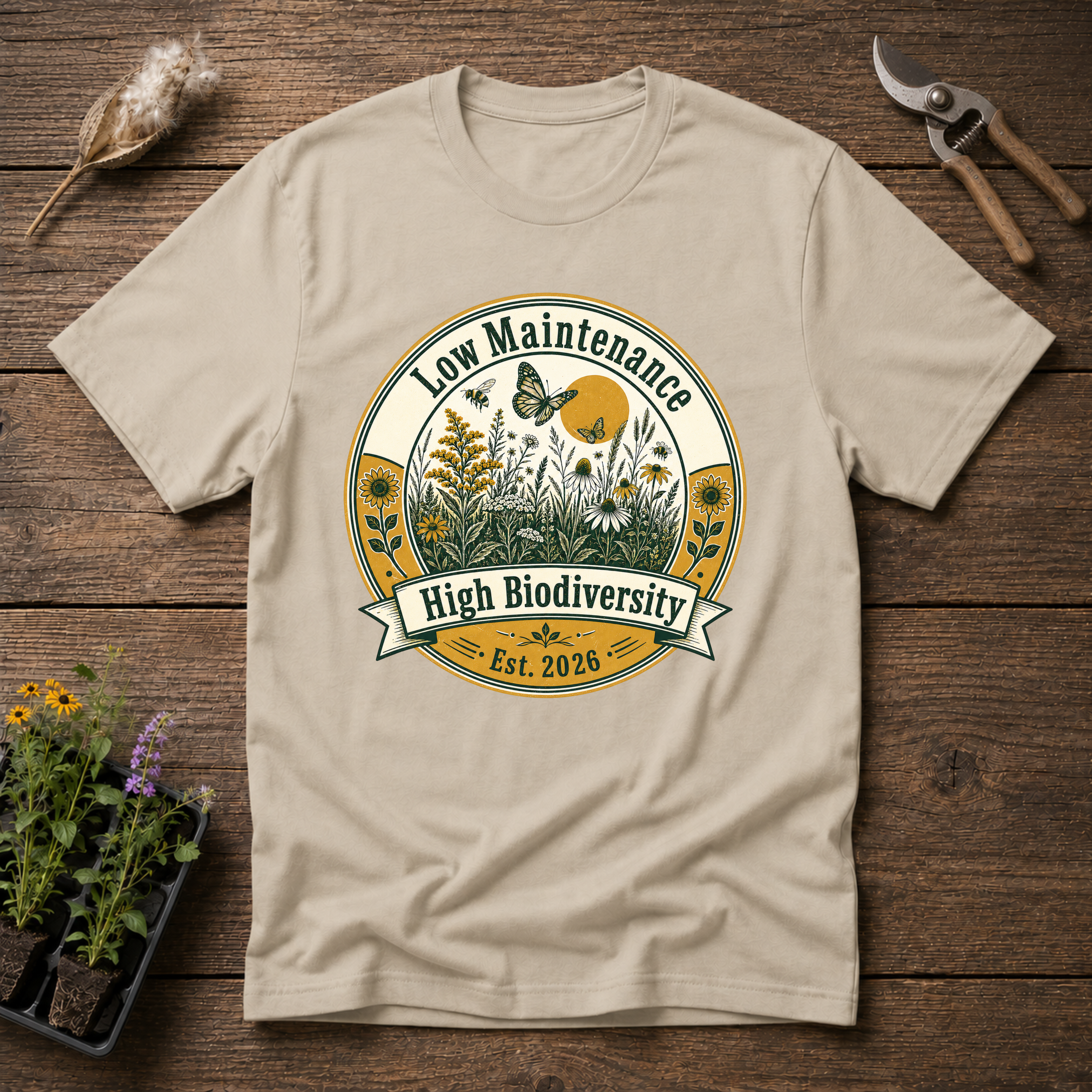 Low Maintenance High Biodiversity T-Shirt