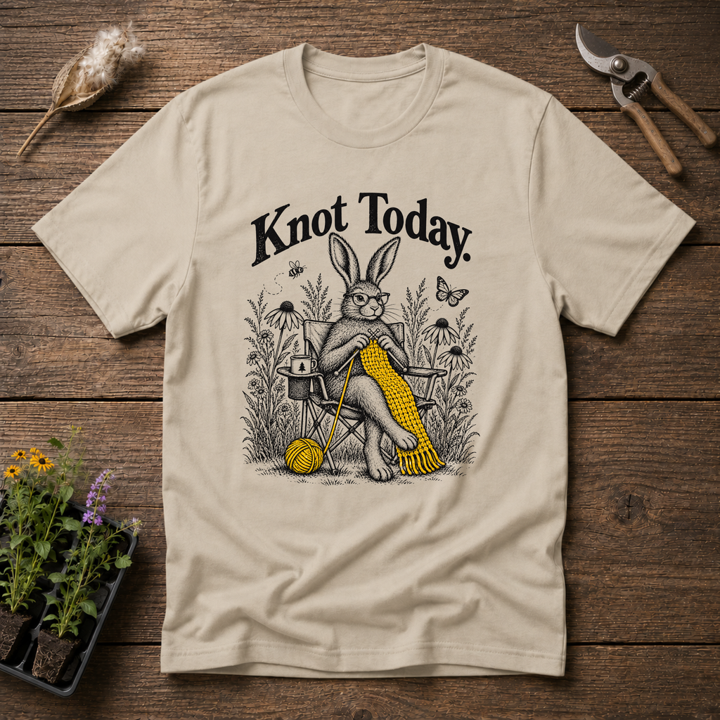 Knot Today T-Shirt in Sand