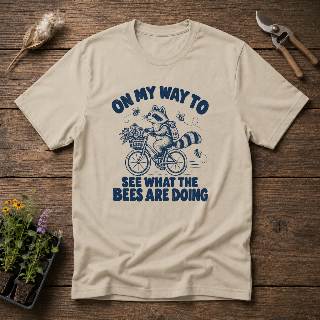 Checking On Bees T-Shirt