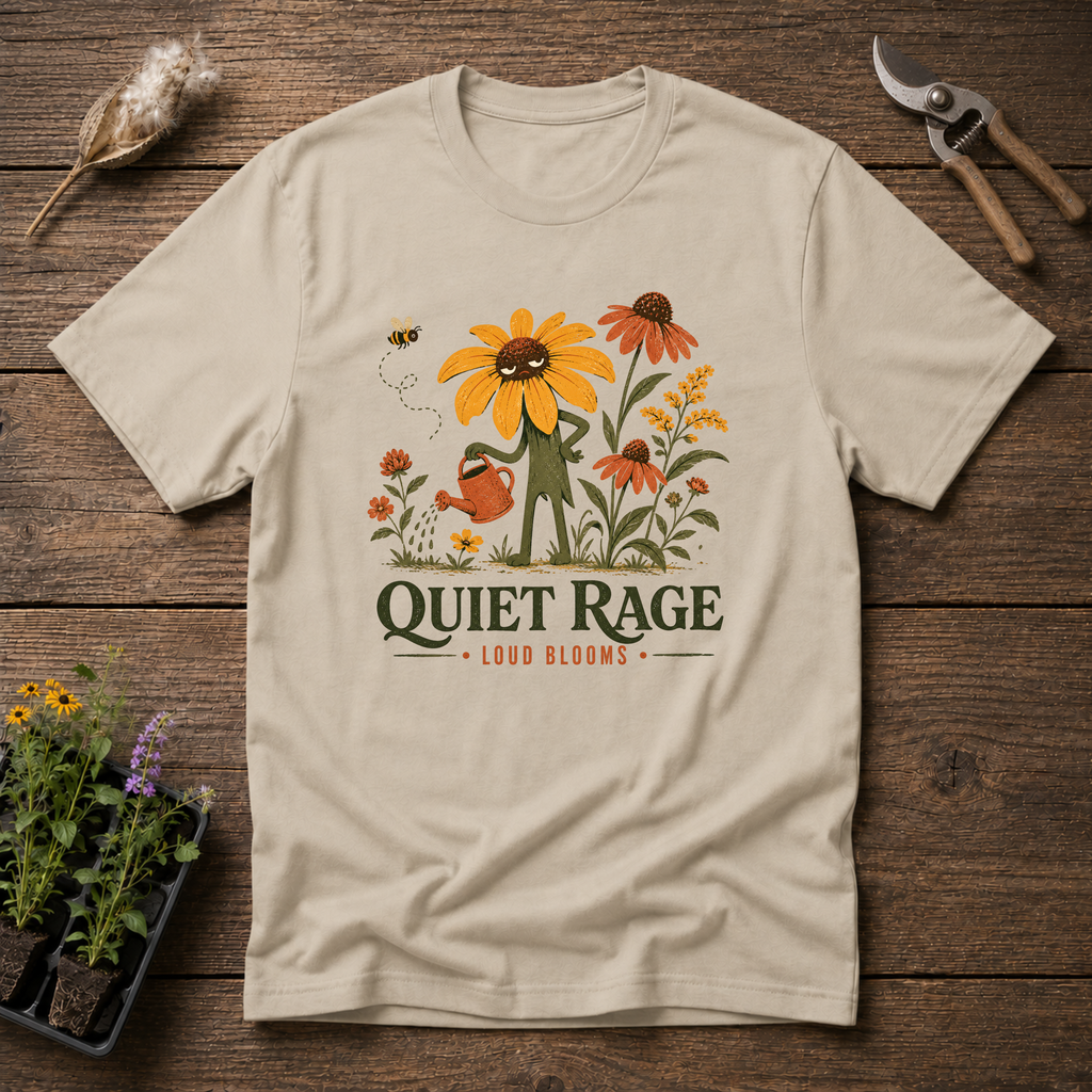 Quite Rage, Loud Blooms T-Shirt