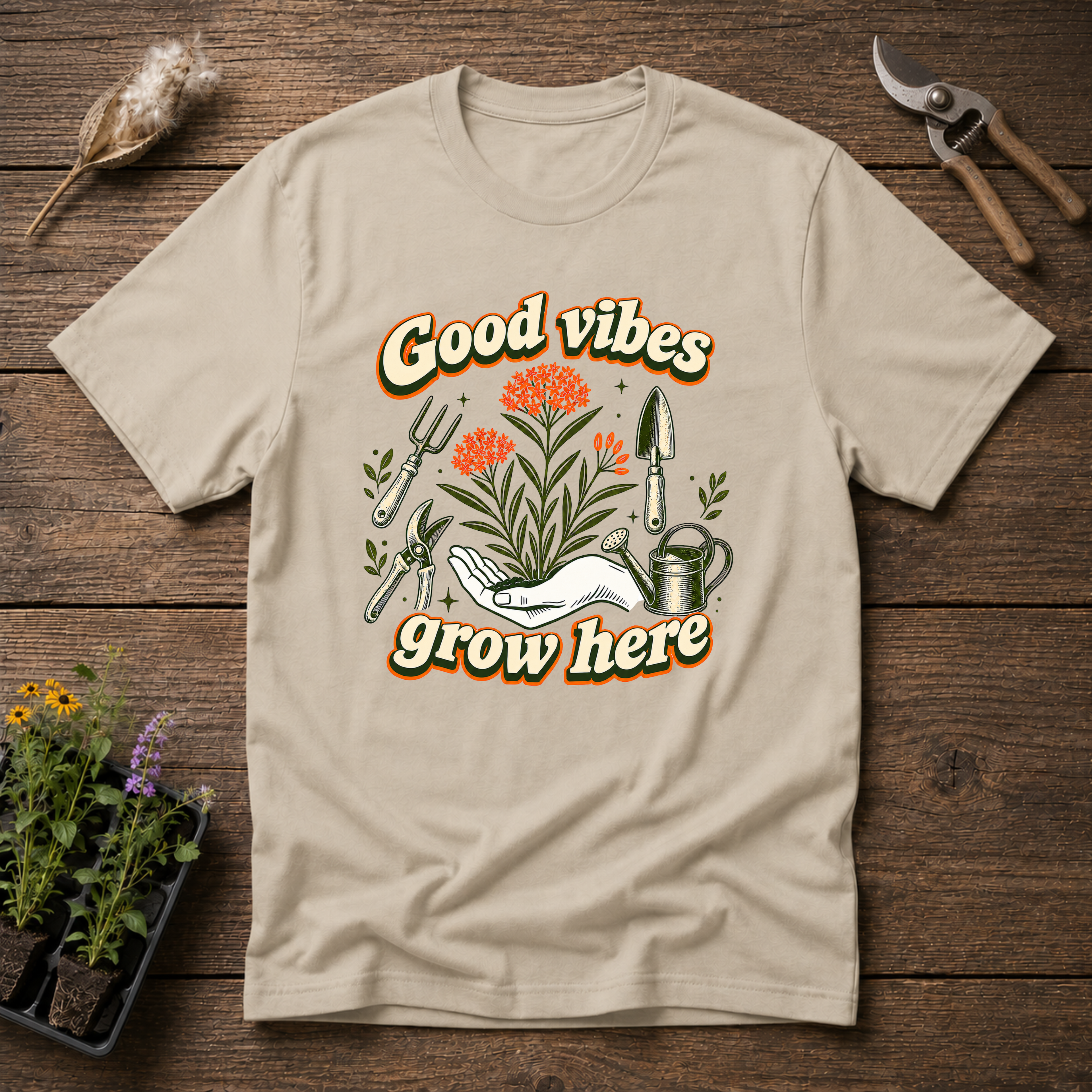 Good Vibes Grow Here T-Shirt