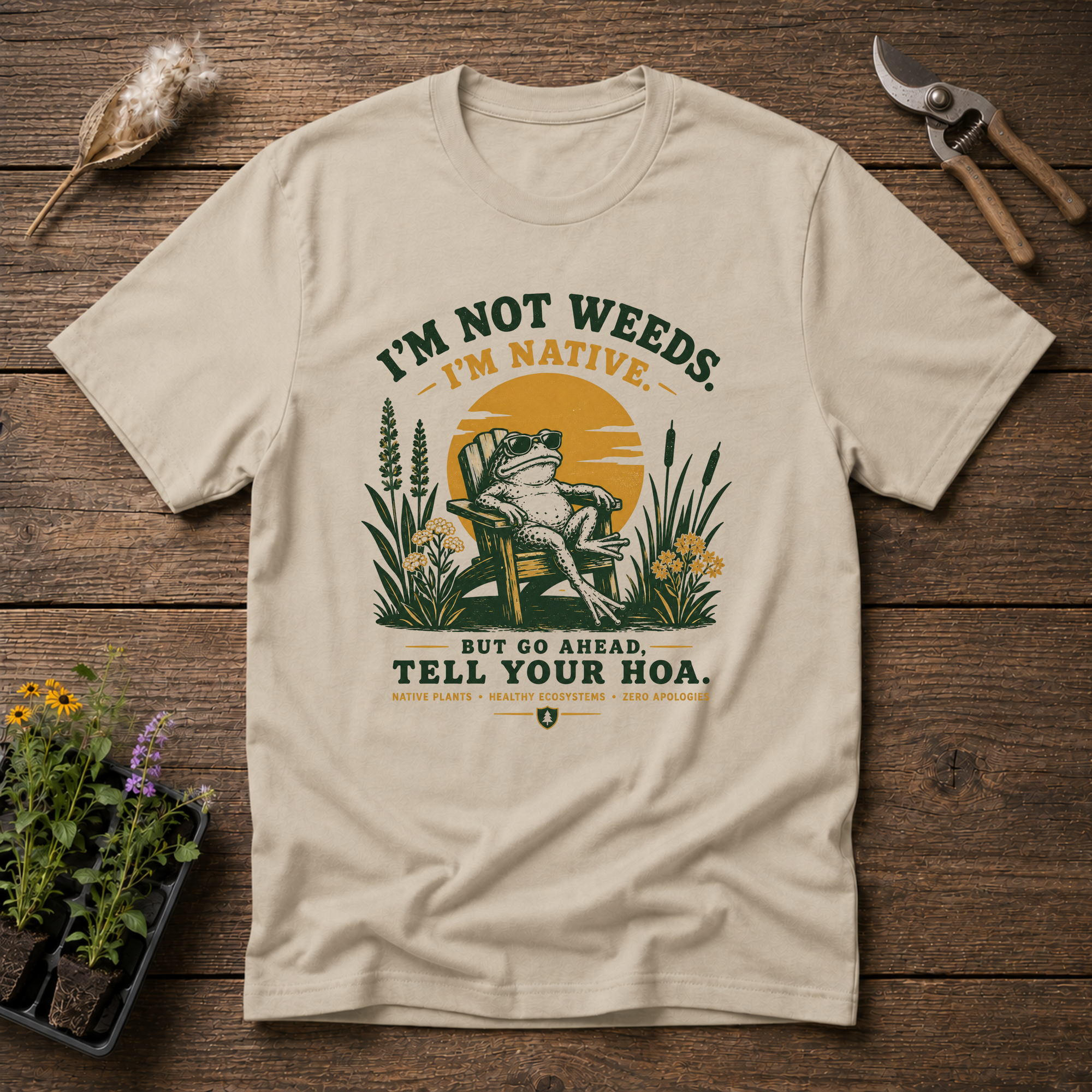 Native Not Weeds T-Shirt