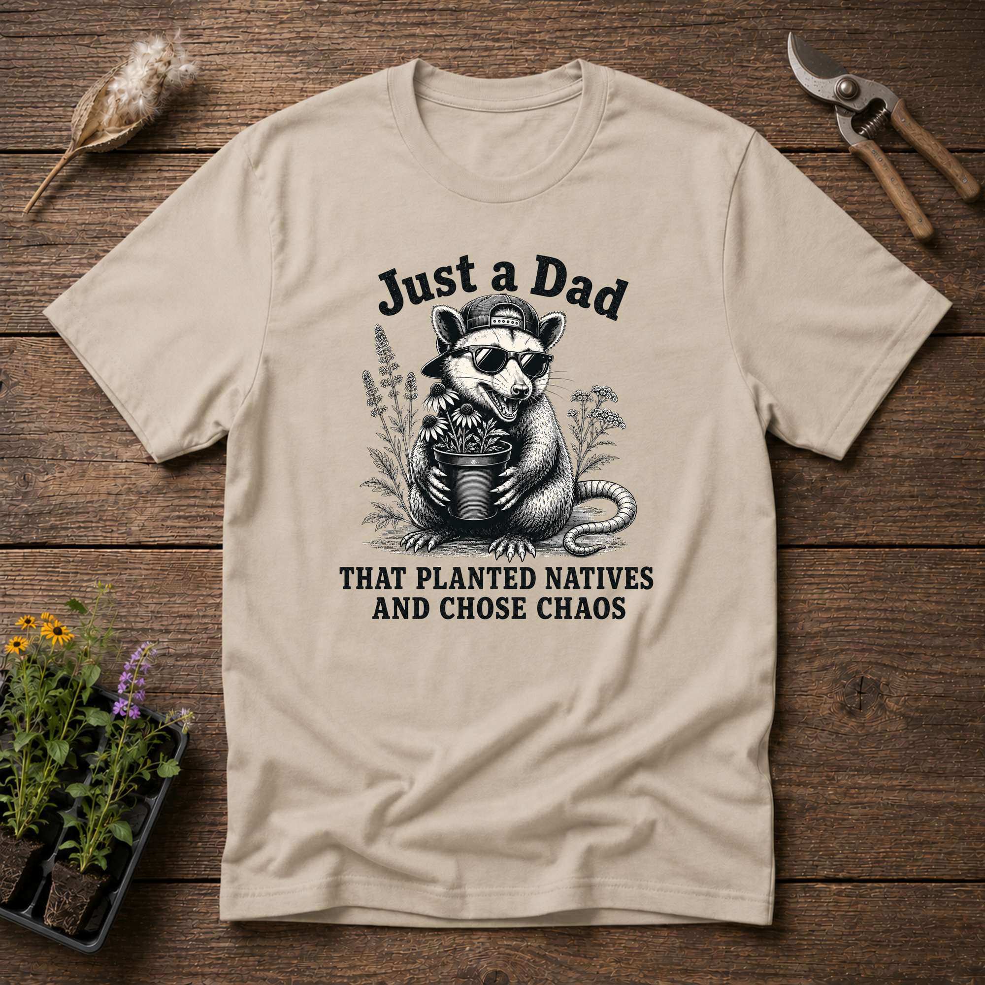 Native Plant Dad T-Shirt