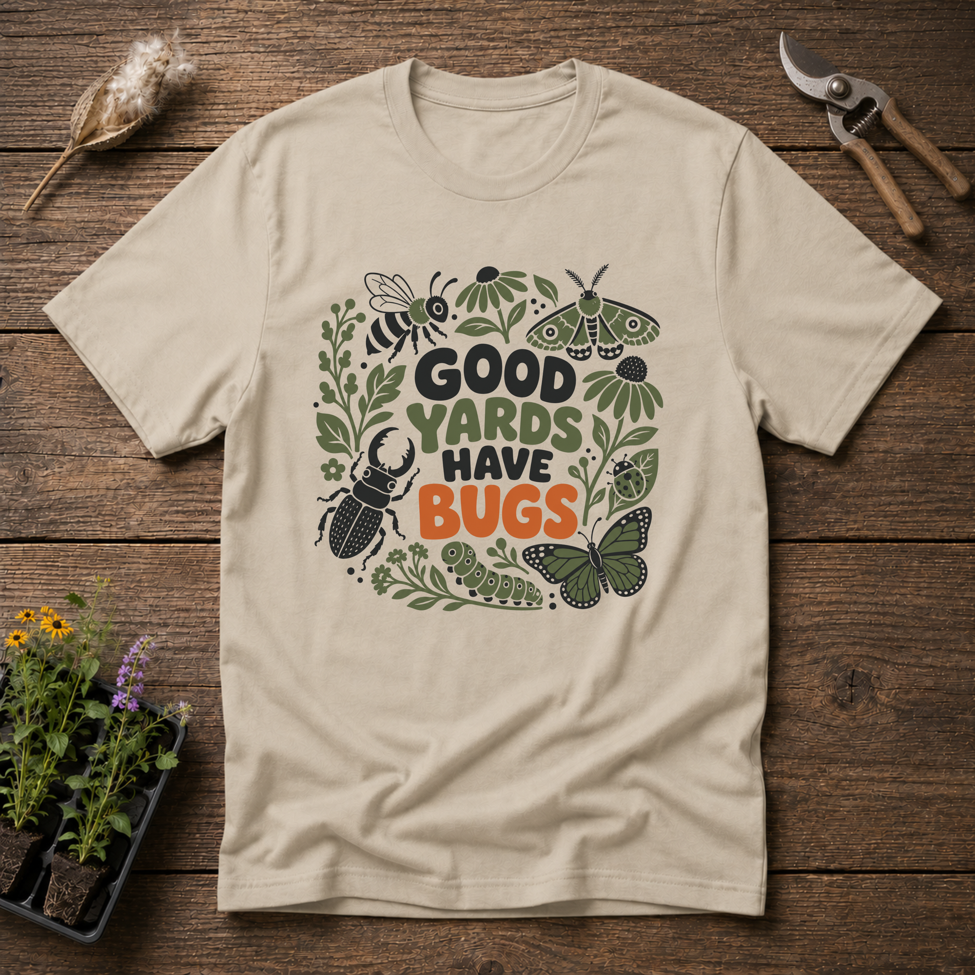 Bug-Friendly Yard T-Shirt