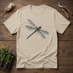 Chalky Dragonfly T-Shirt in Sand