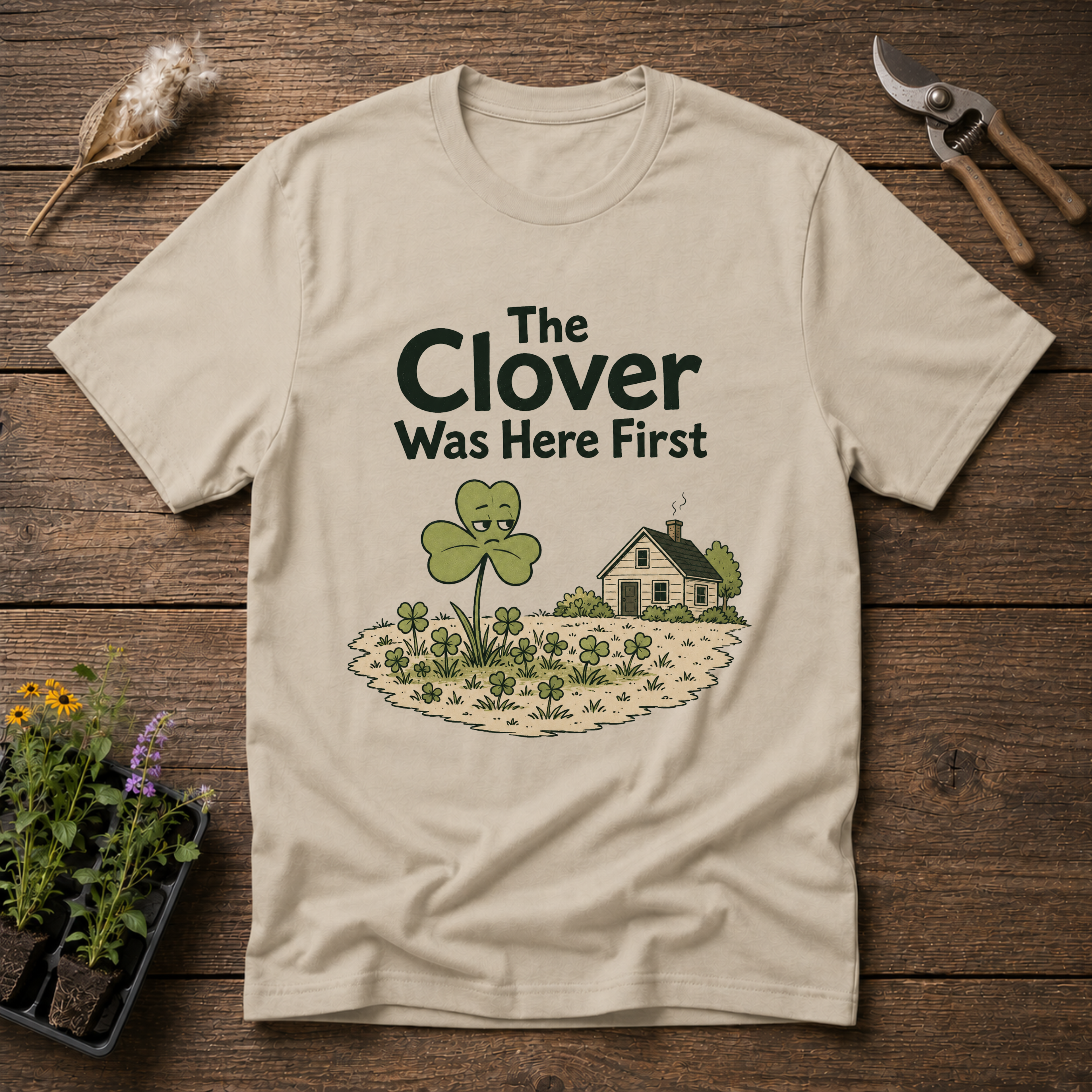 The Clover Was Here First T-Shirt
