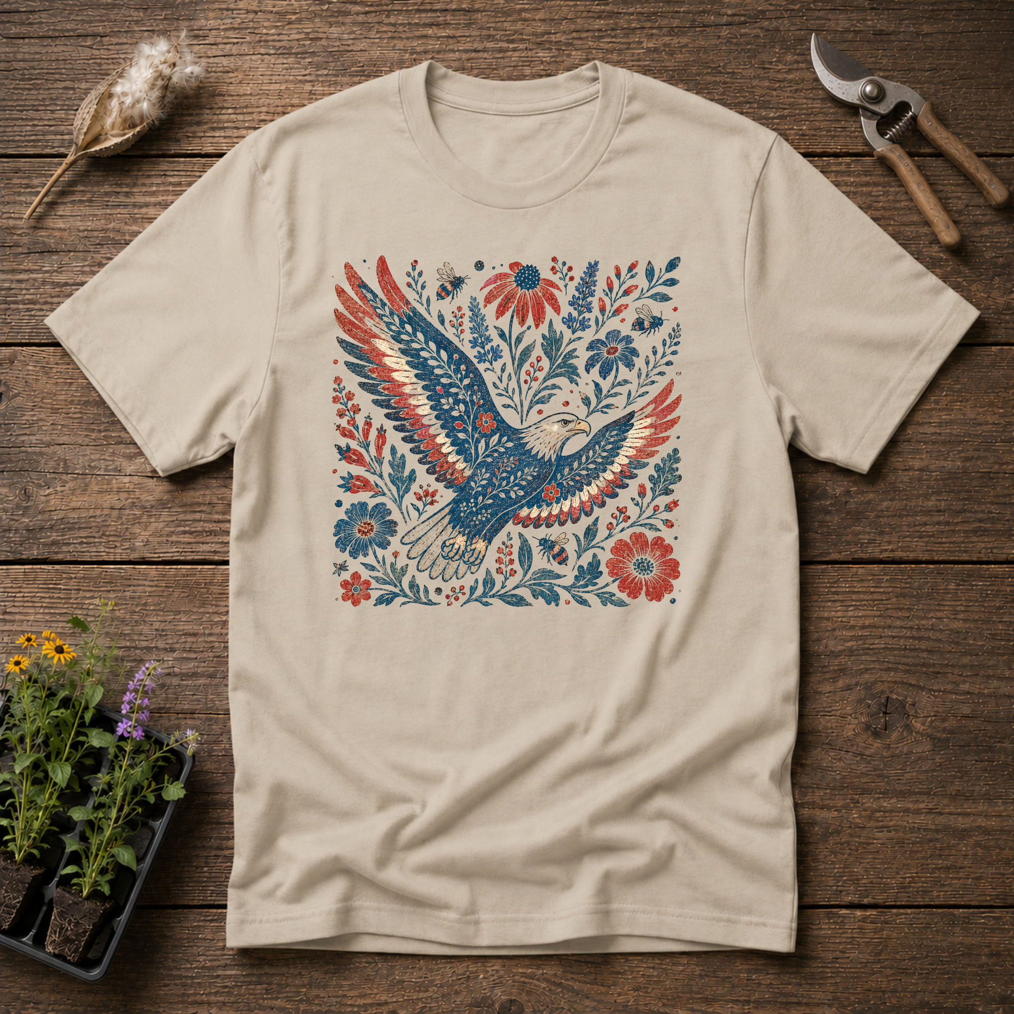 Patriotic Eagle T-Shirt