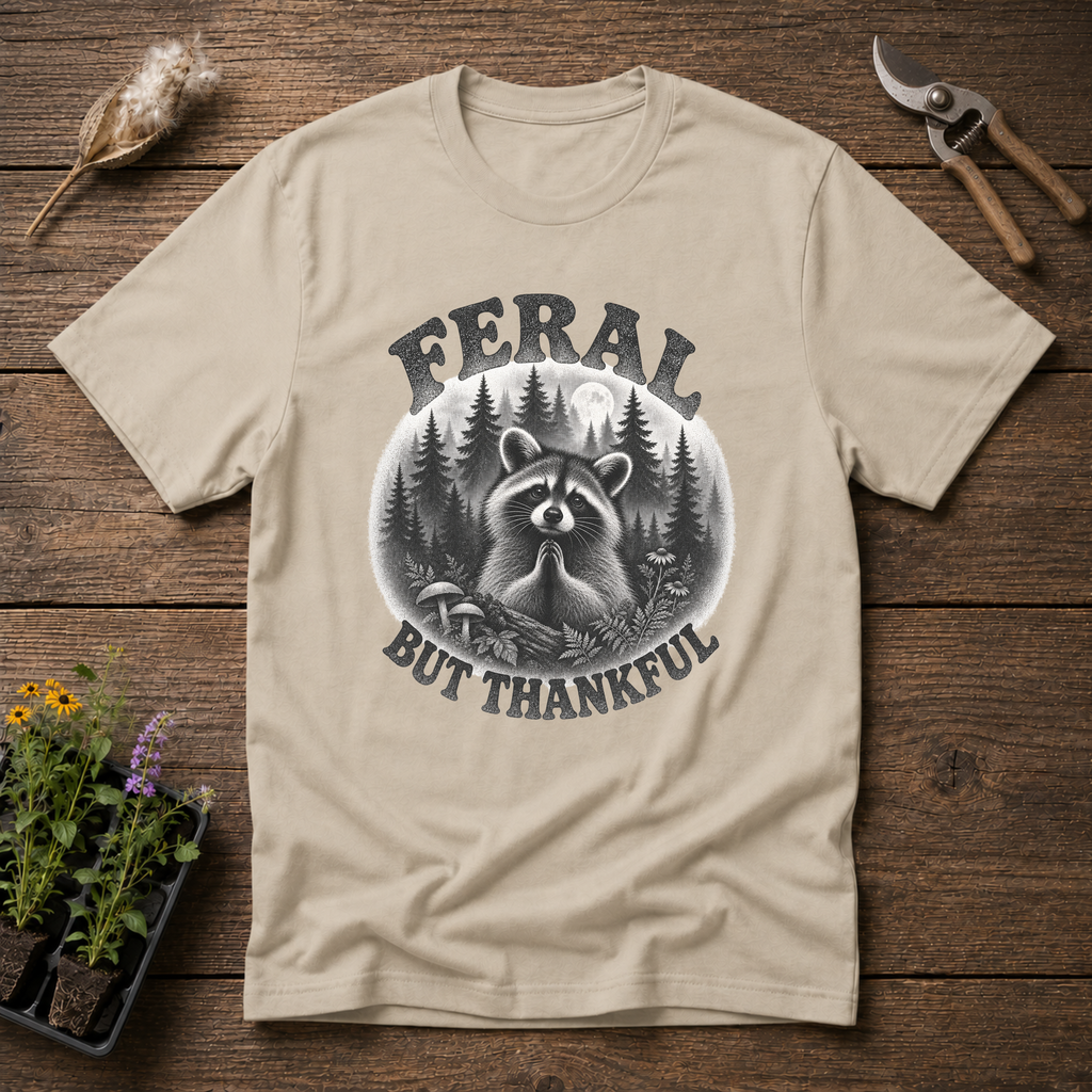 Feral But Thankful T-Shirt