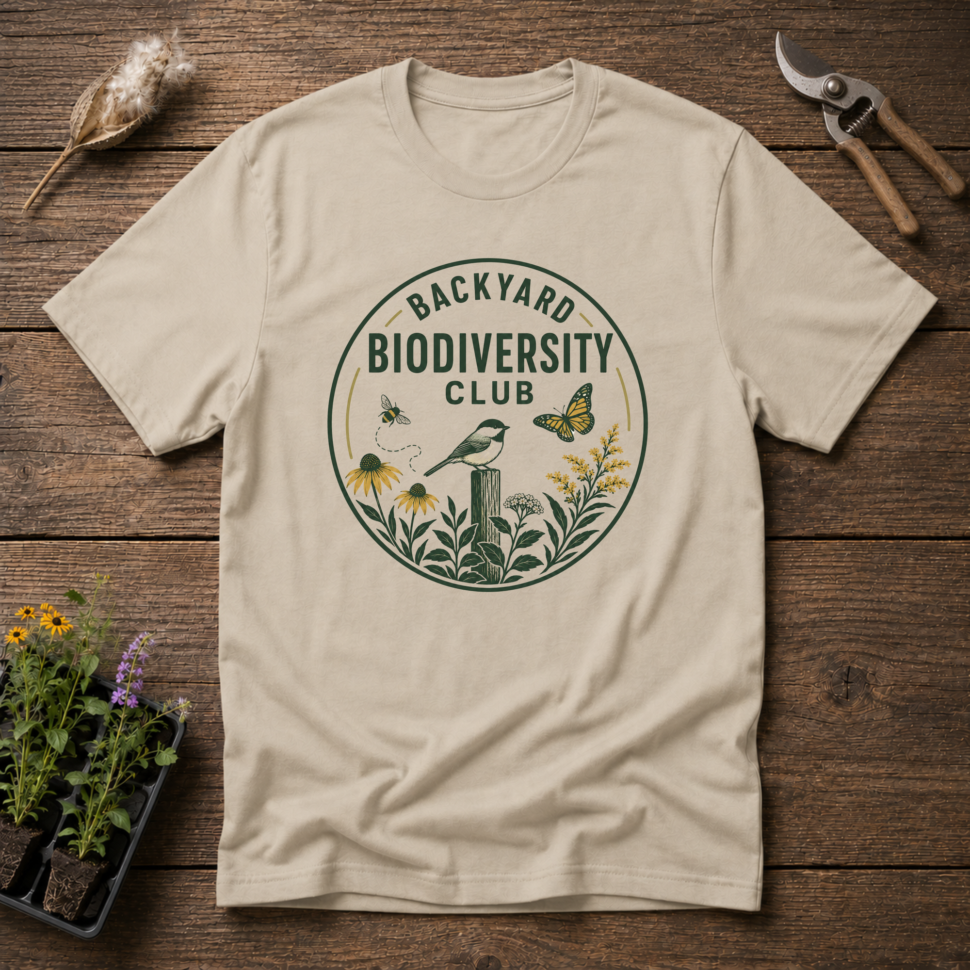Backyard Biodiversity Club T-Shirt