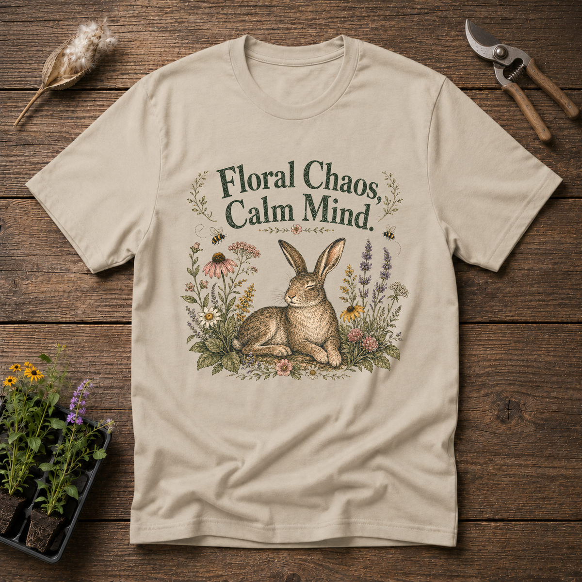 Floral Chaos Calm T-Shirt