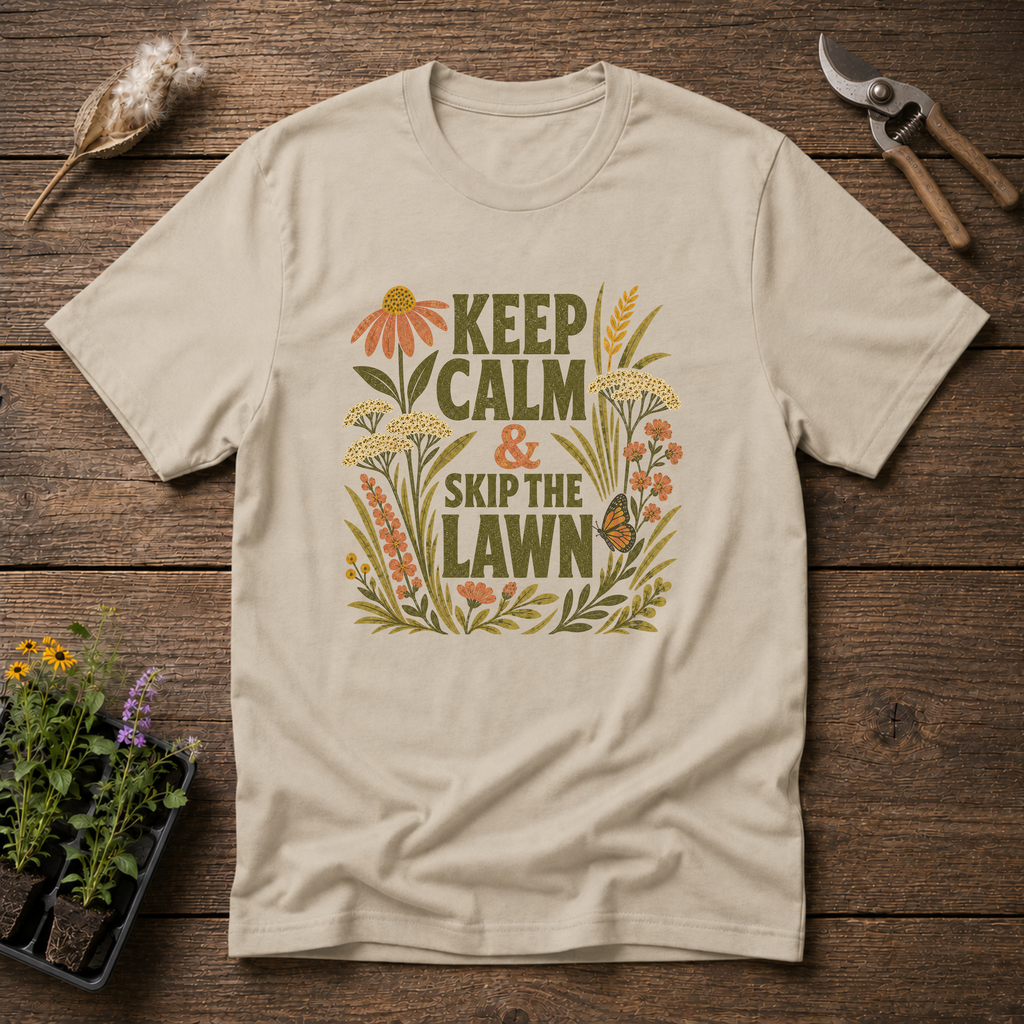 Keep Calm & Skip The Lawn T-Shirt