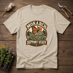 Monarch Support Staff T-Shirt in Sand