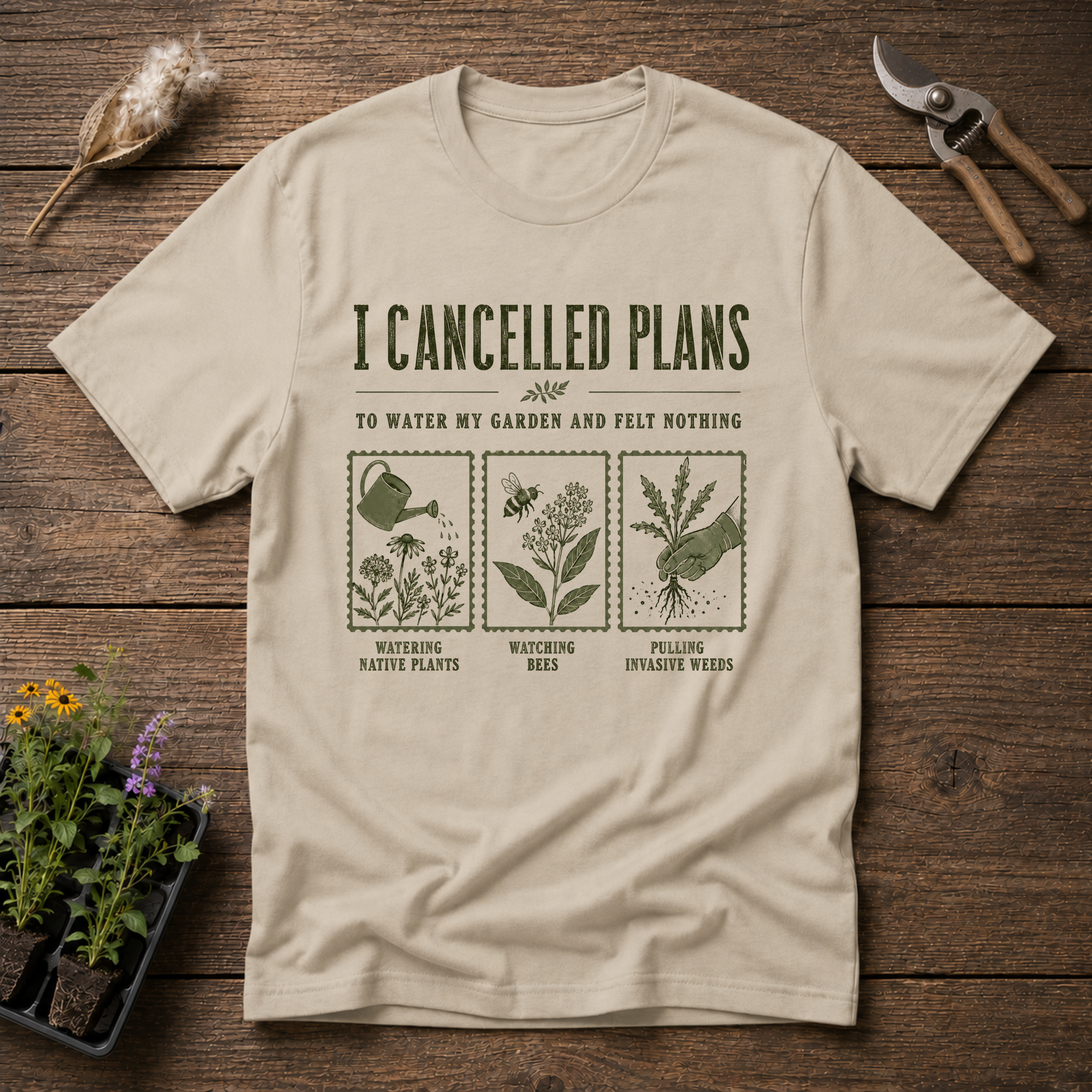 I Cancelled Plans T-Shirt