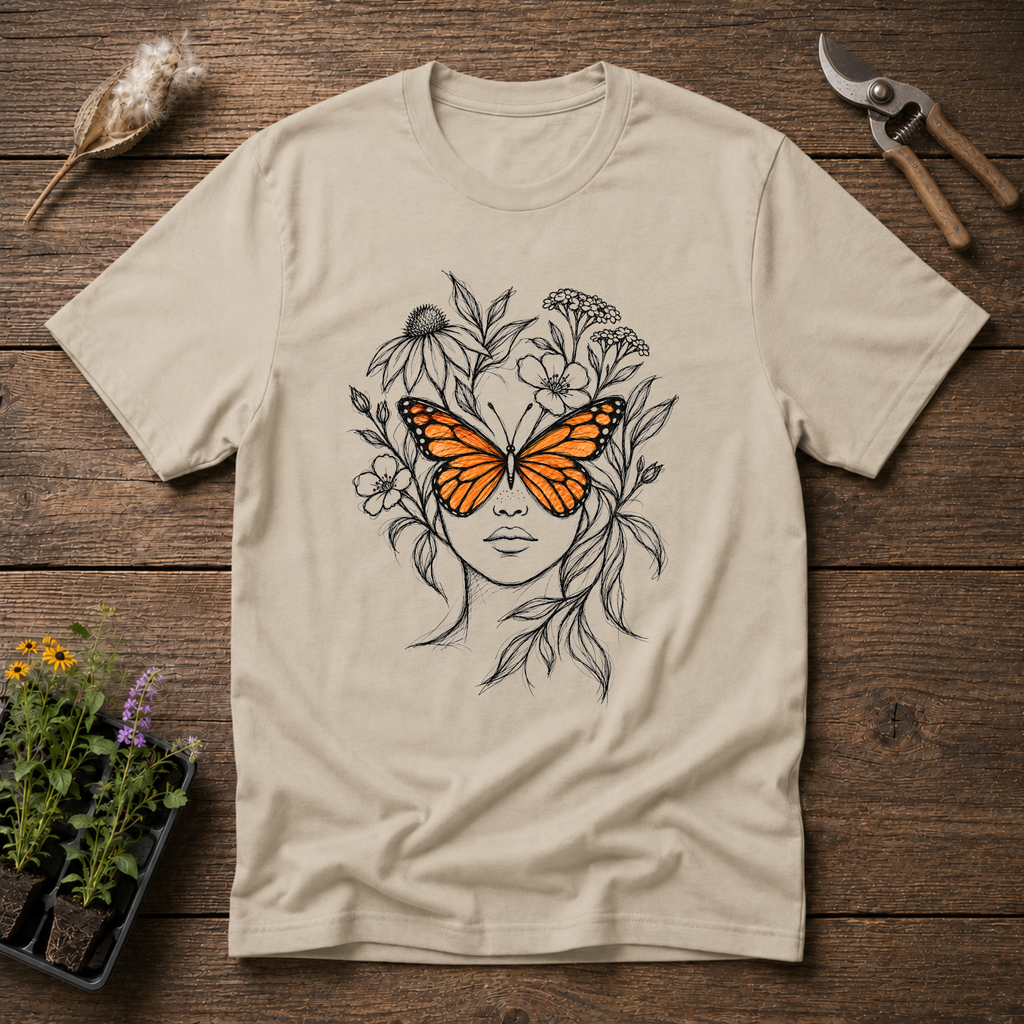Monarch Garden Muse T-Shirt