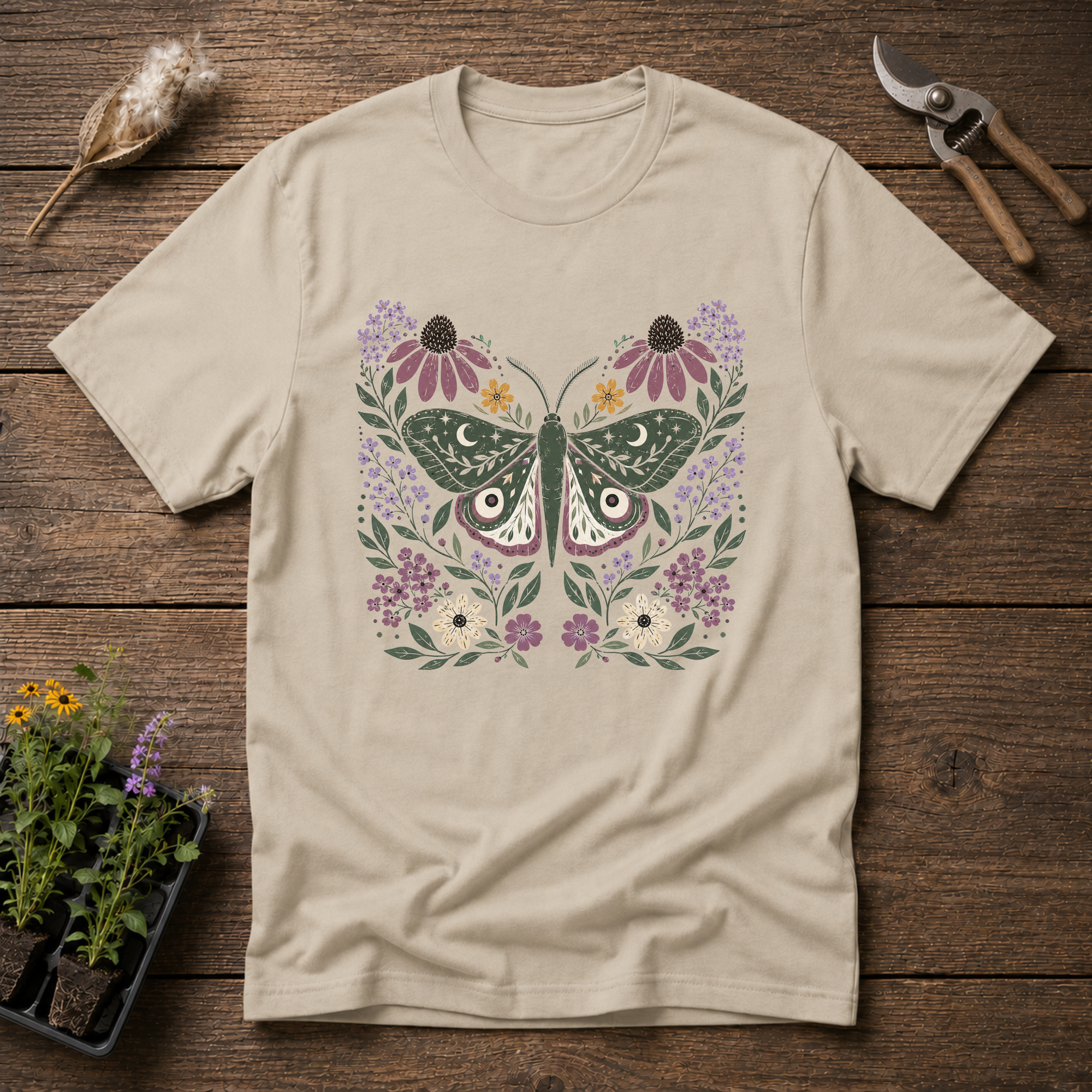 Botanical Moth T-Shirt