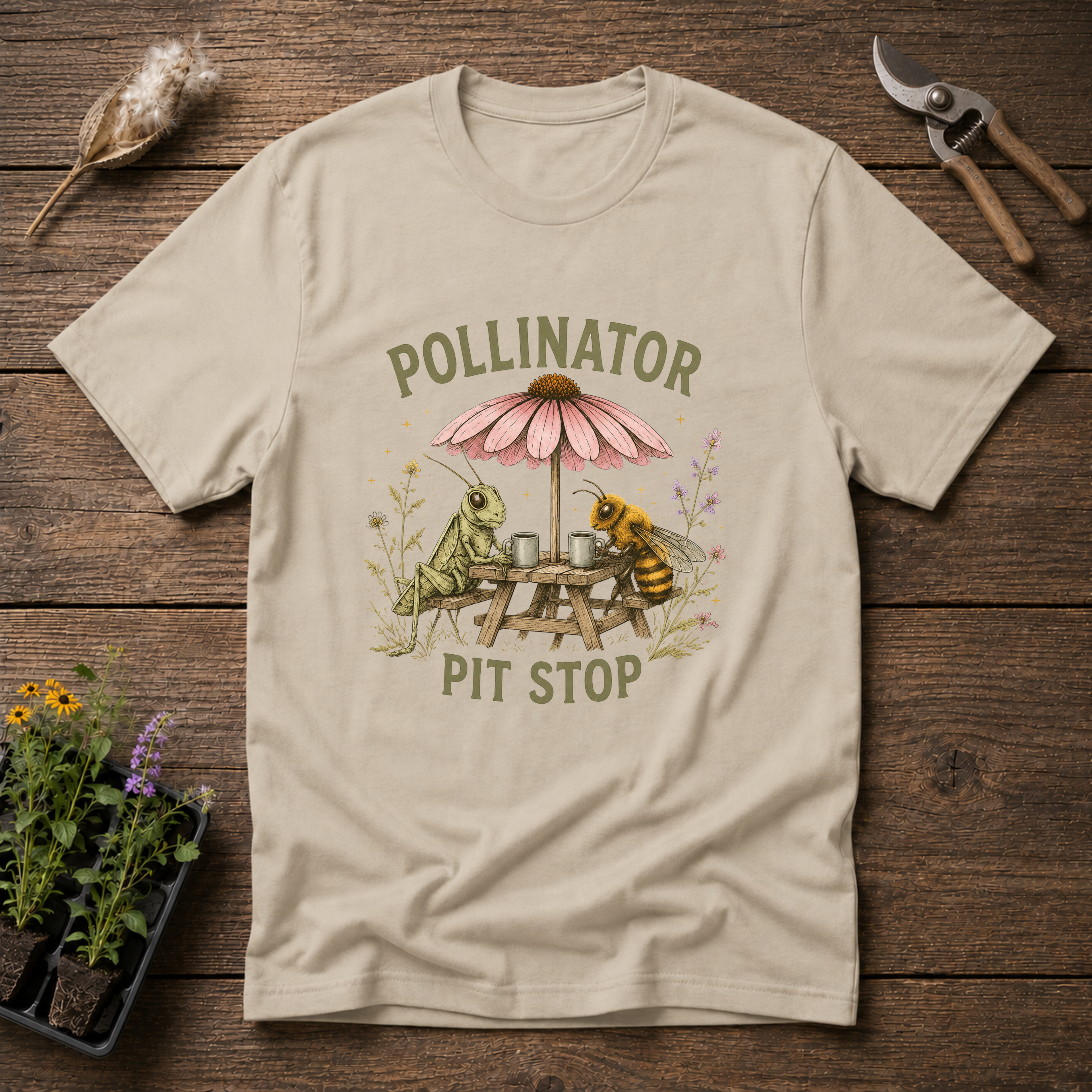 Pollinator Pit Stop T-Shirt