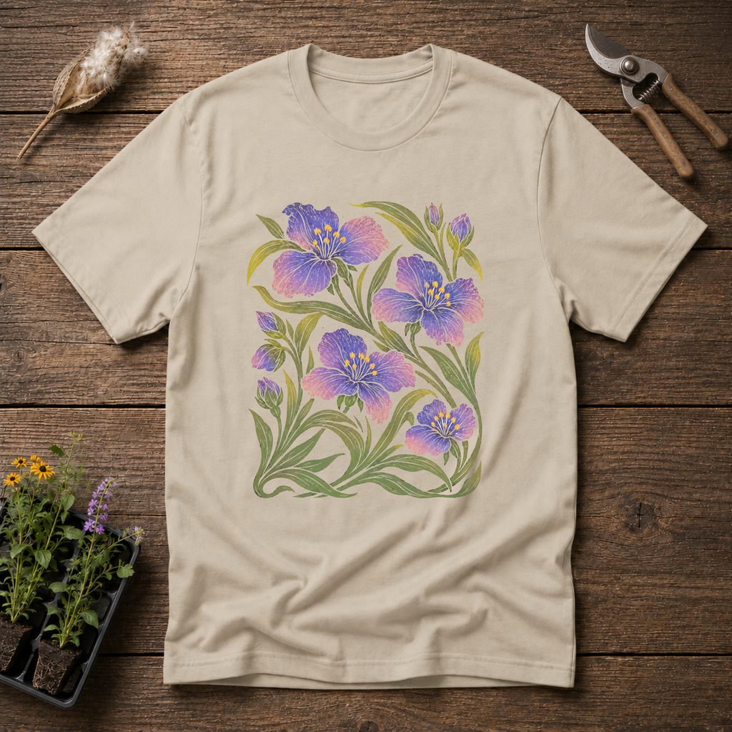 Spiderwort Flower T-Shirt