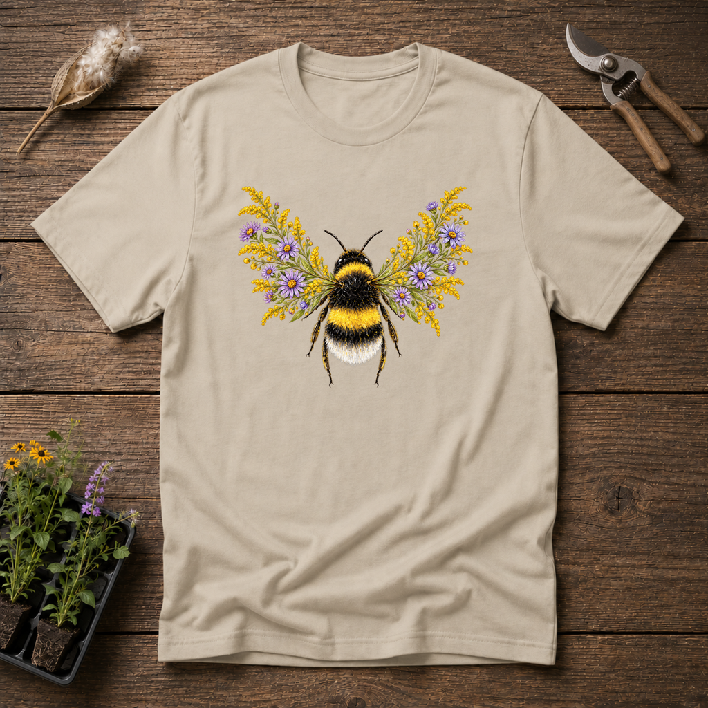 Floral Bumblebee T-Shirt