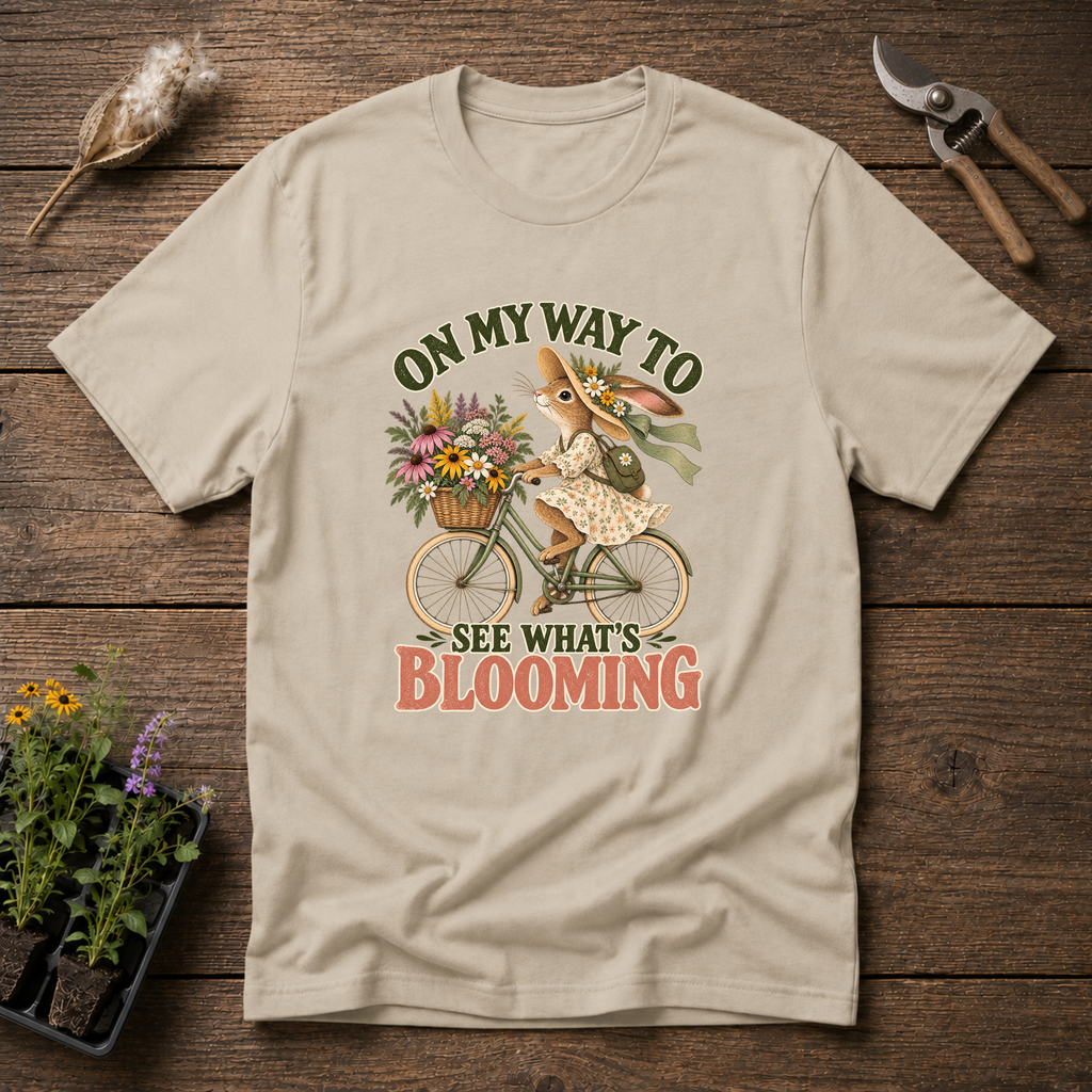 See What's Blooming T-Shirt in Sand