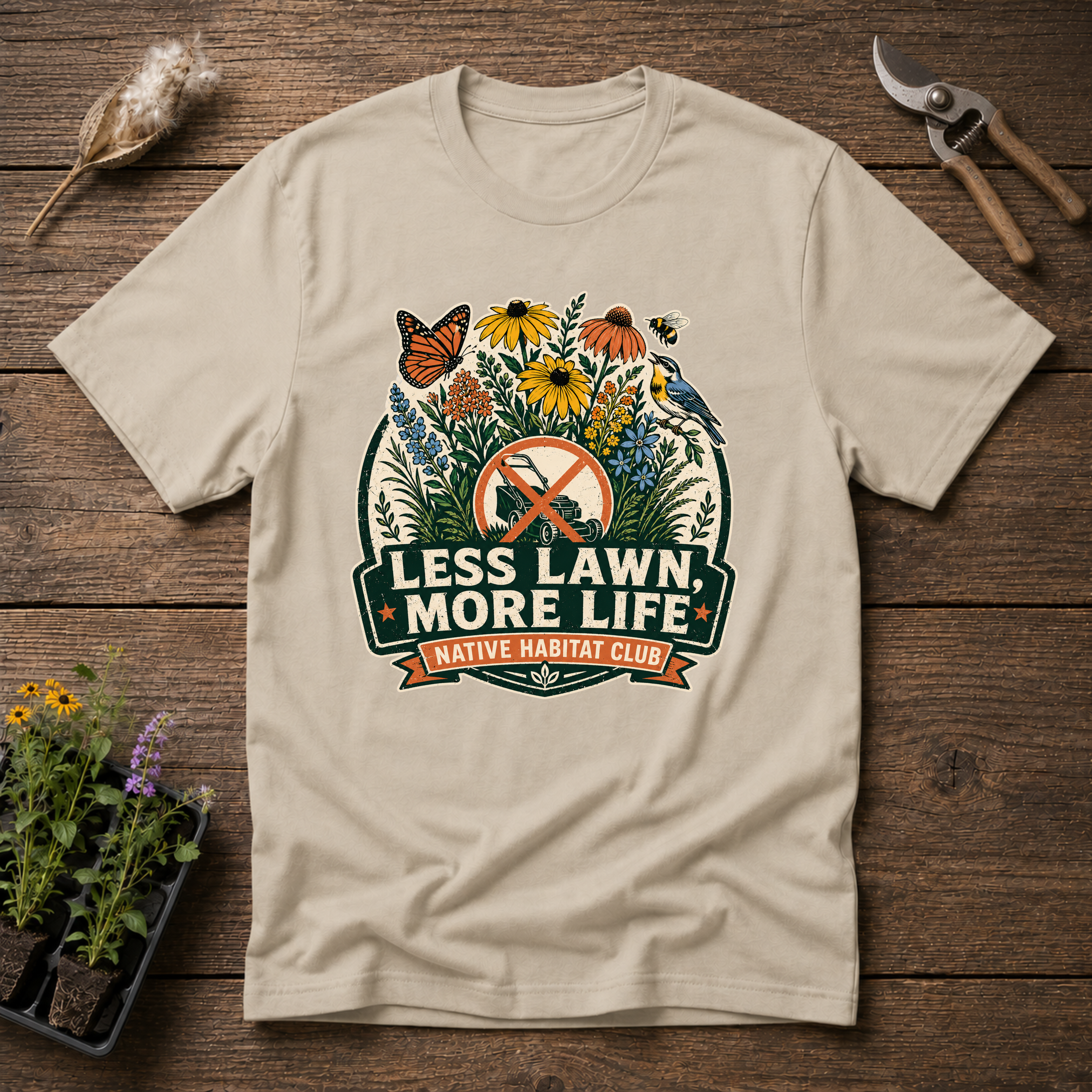 Less Lawn More Life T-Shirt