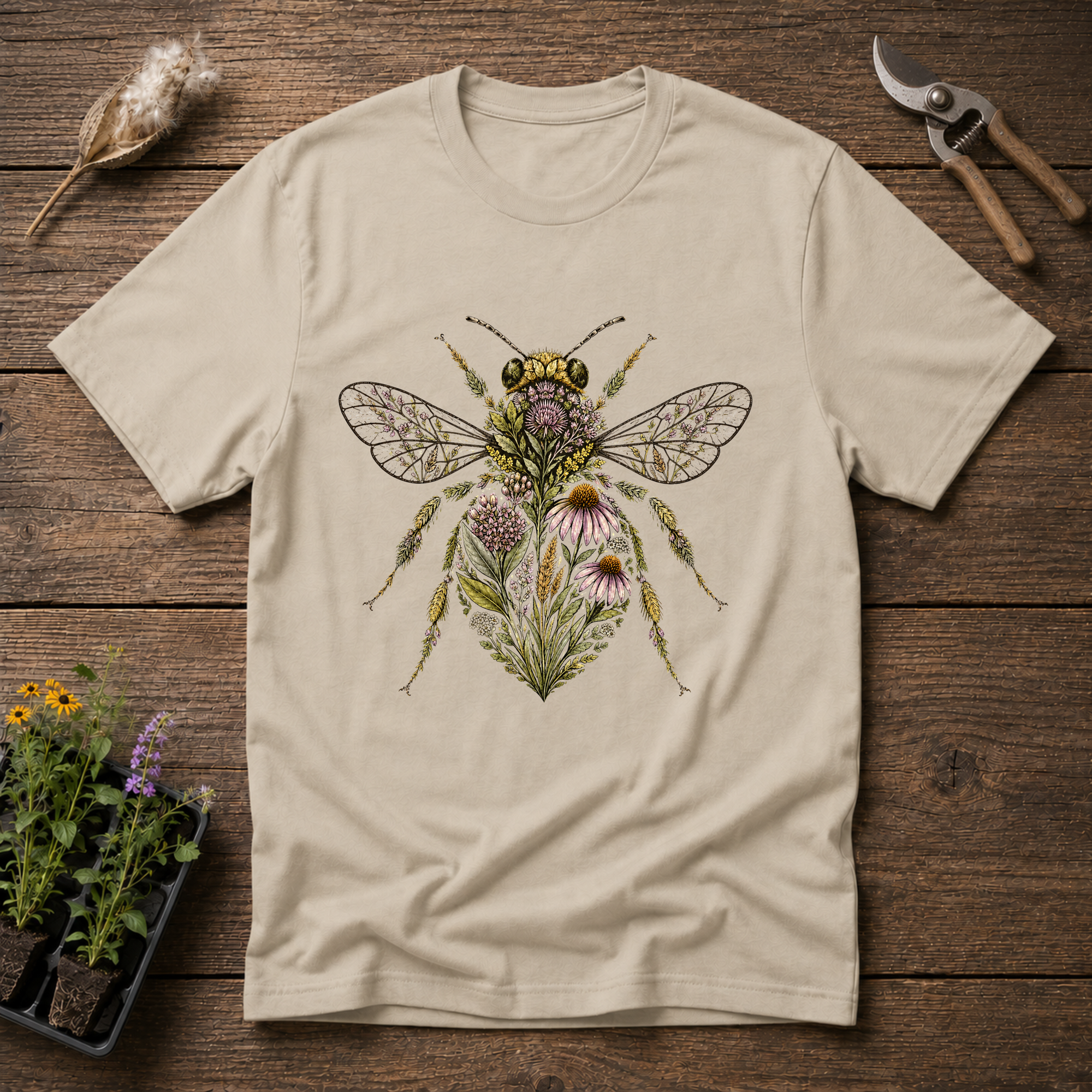 Botanical Bee T-Shirt
