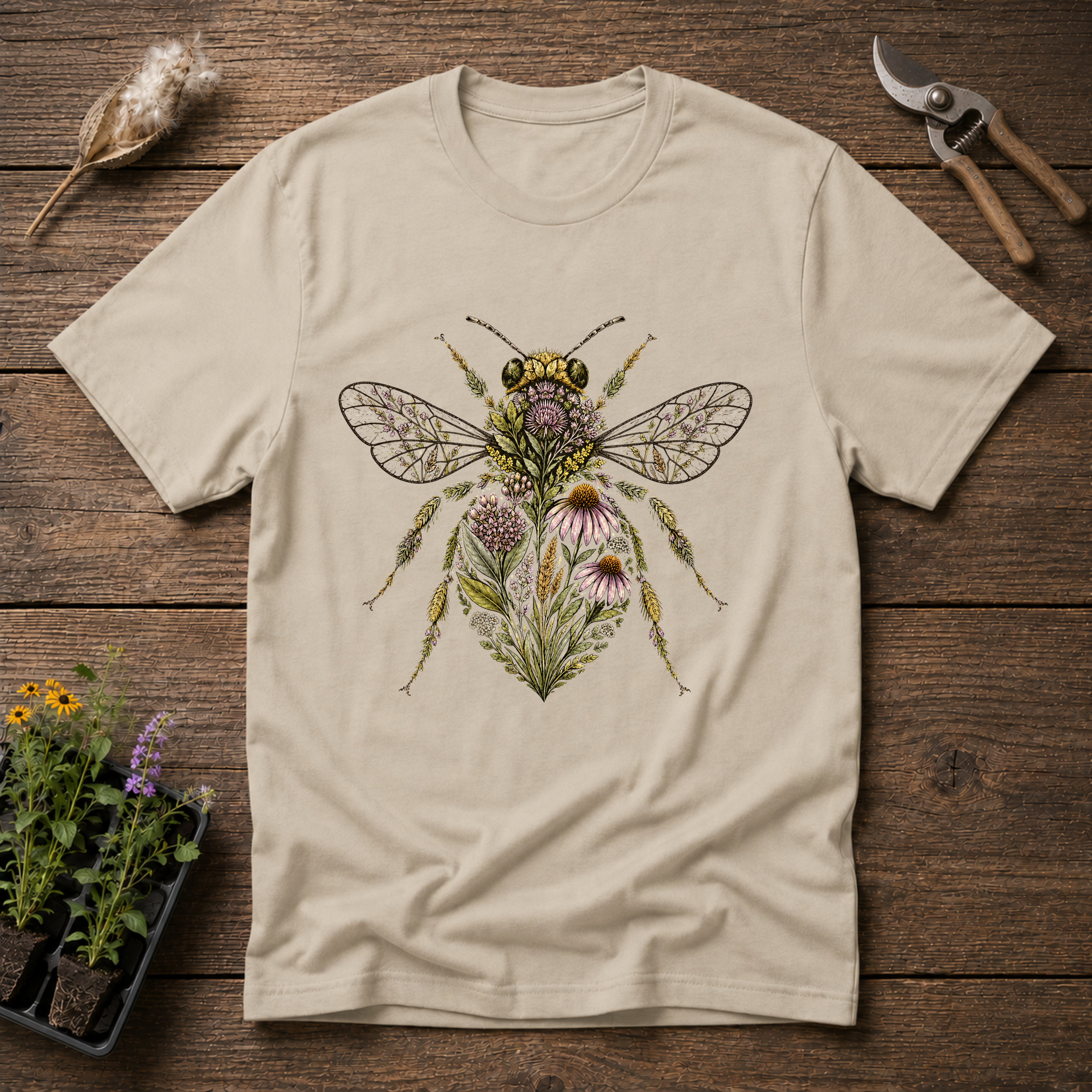 Botanical Bee T-Shirt