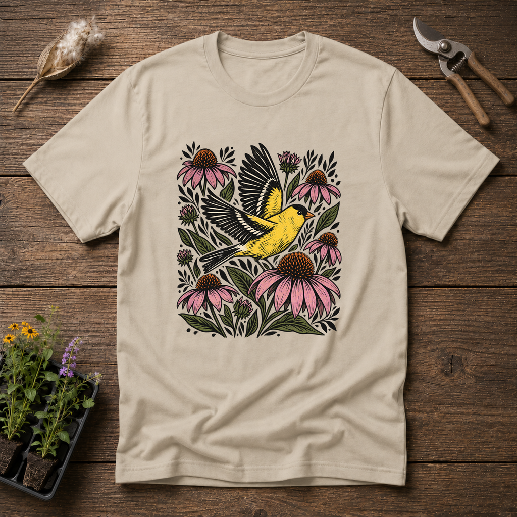 Goldfinch Meadow T-Shirt