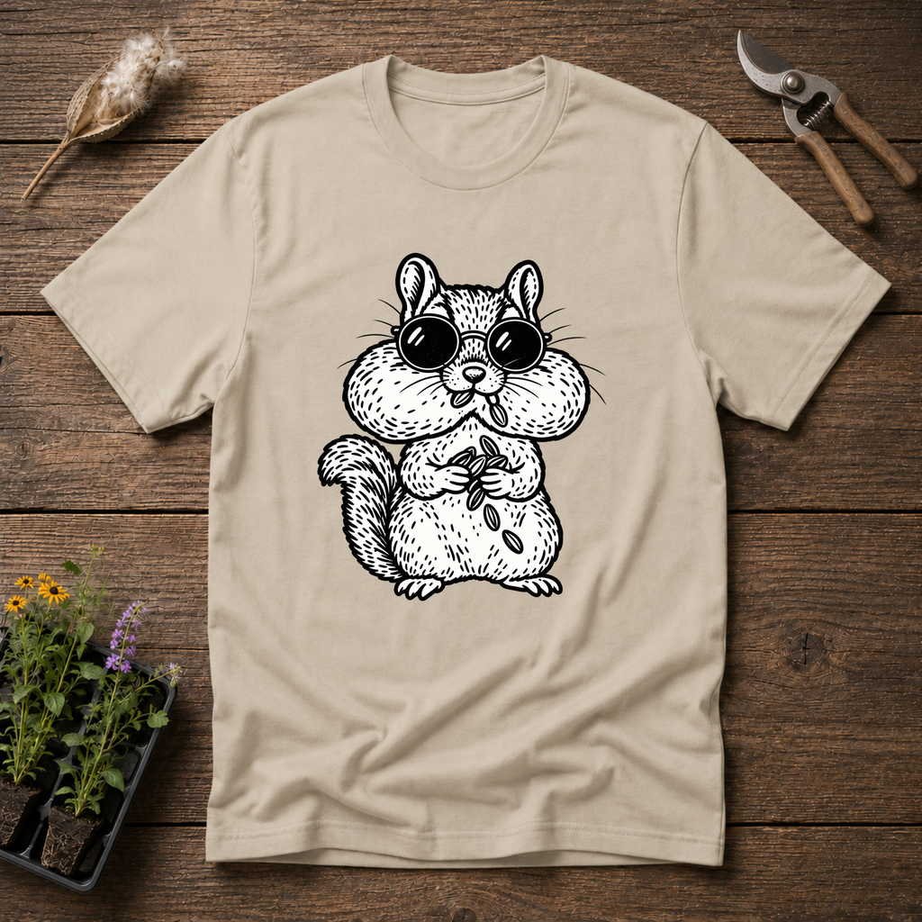 Cheeky Seed Bandit T-Shirt in Sand