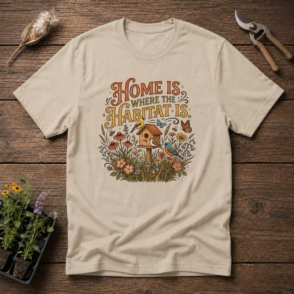 Home Is Where The Habitat Is T-Shirt