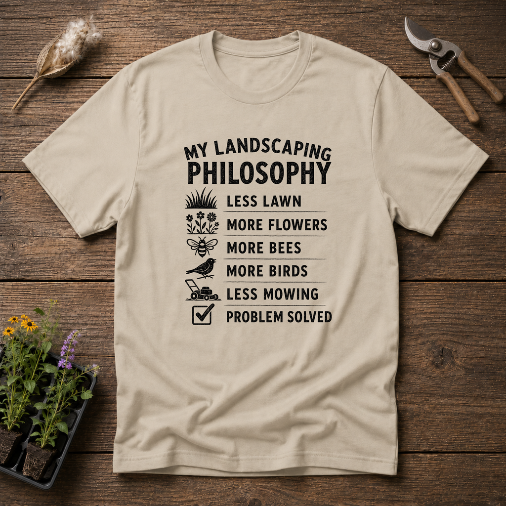 My Landscaping Is My Philosophy T-Shirt