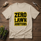 Zero Lawn Ambitions T-Shirt in Sand
