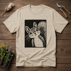 Curious Squirrel T-Shirt in Sand