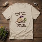 Heroes Plant Milkweed T-Shirt in Sand