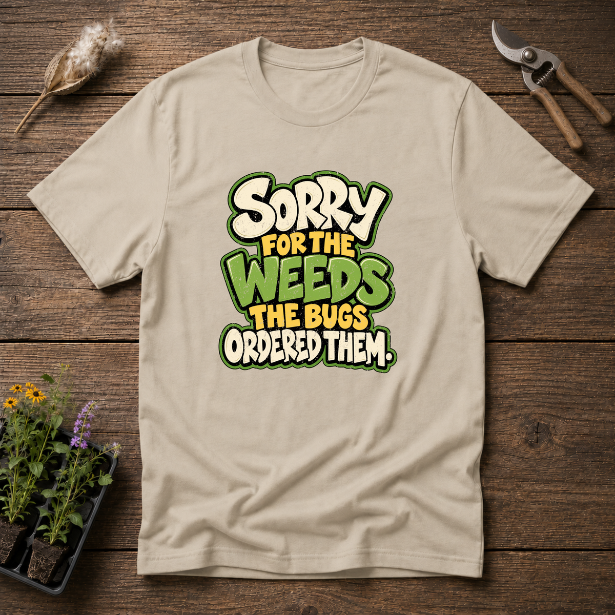 Bugs Ordered Weeds T-Shirt