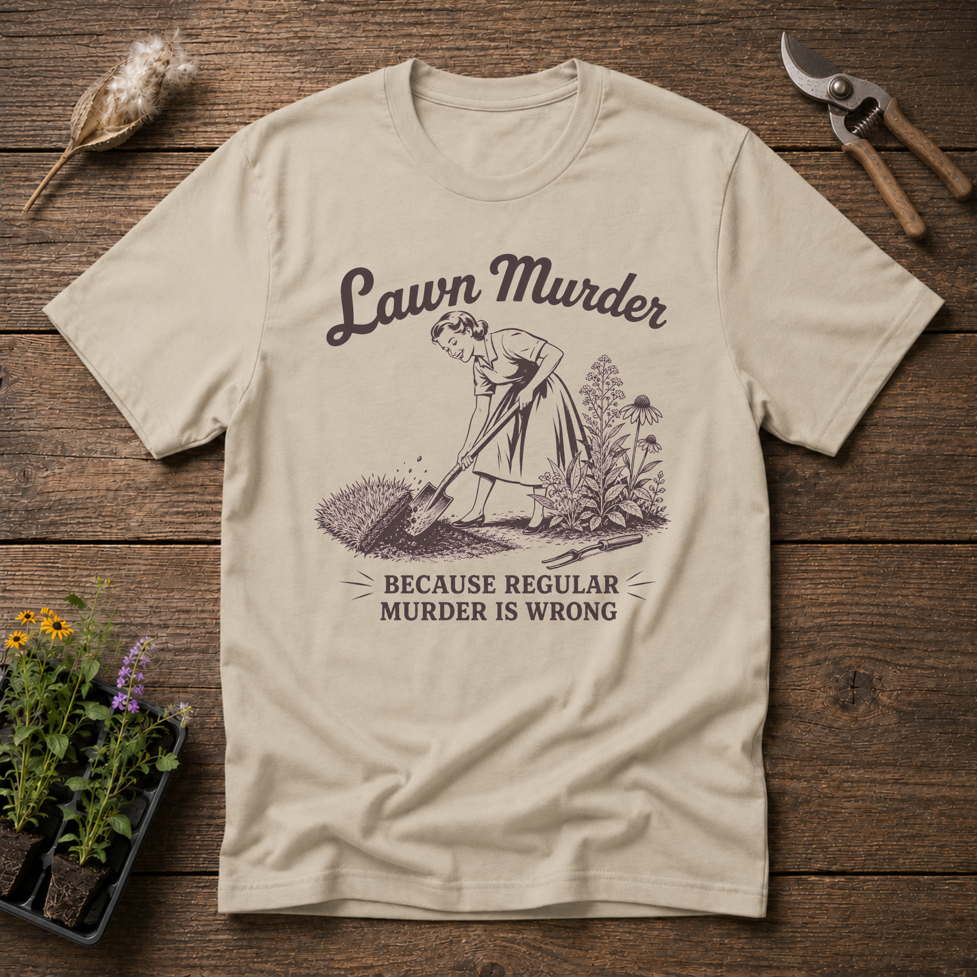 Lawn Murder T-Shirt