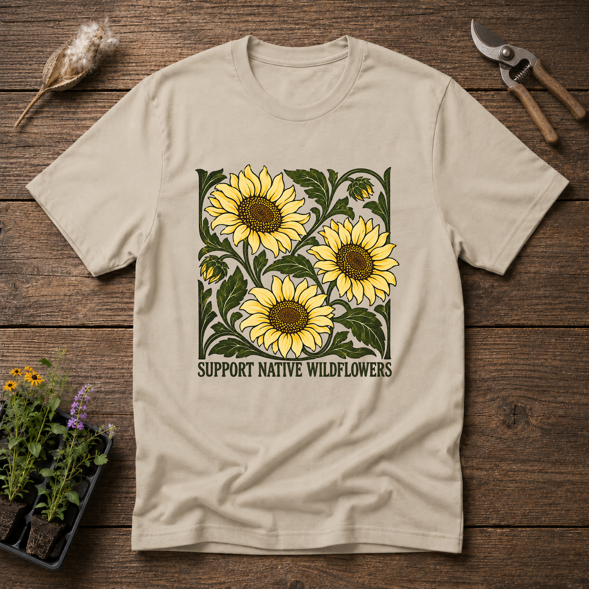 Support Native Wildflowers T-Shirt