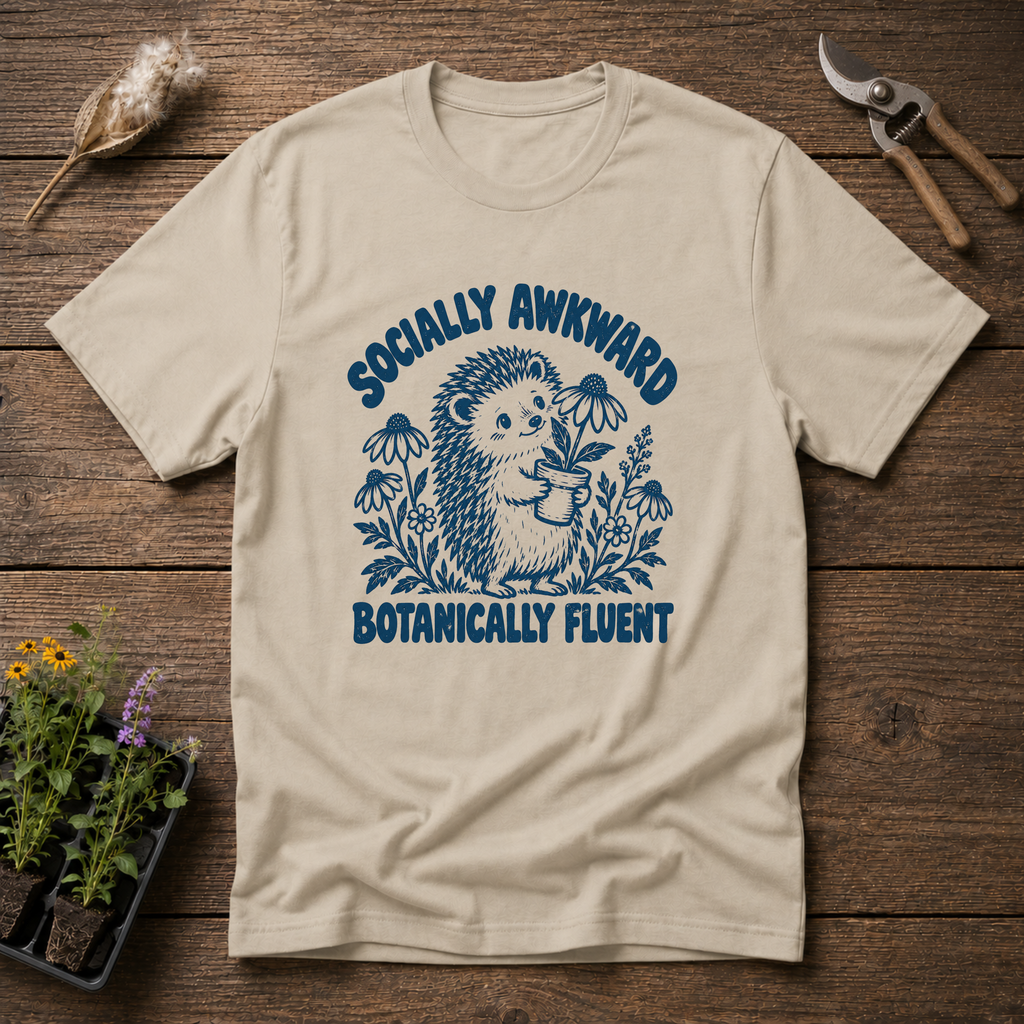 Botanically Fluent T-Shirt in Sand