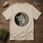 Curious Owl T-Shirt in Sand