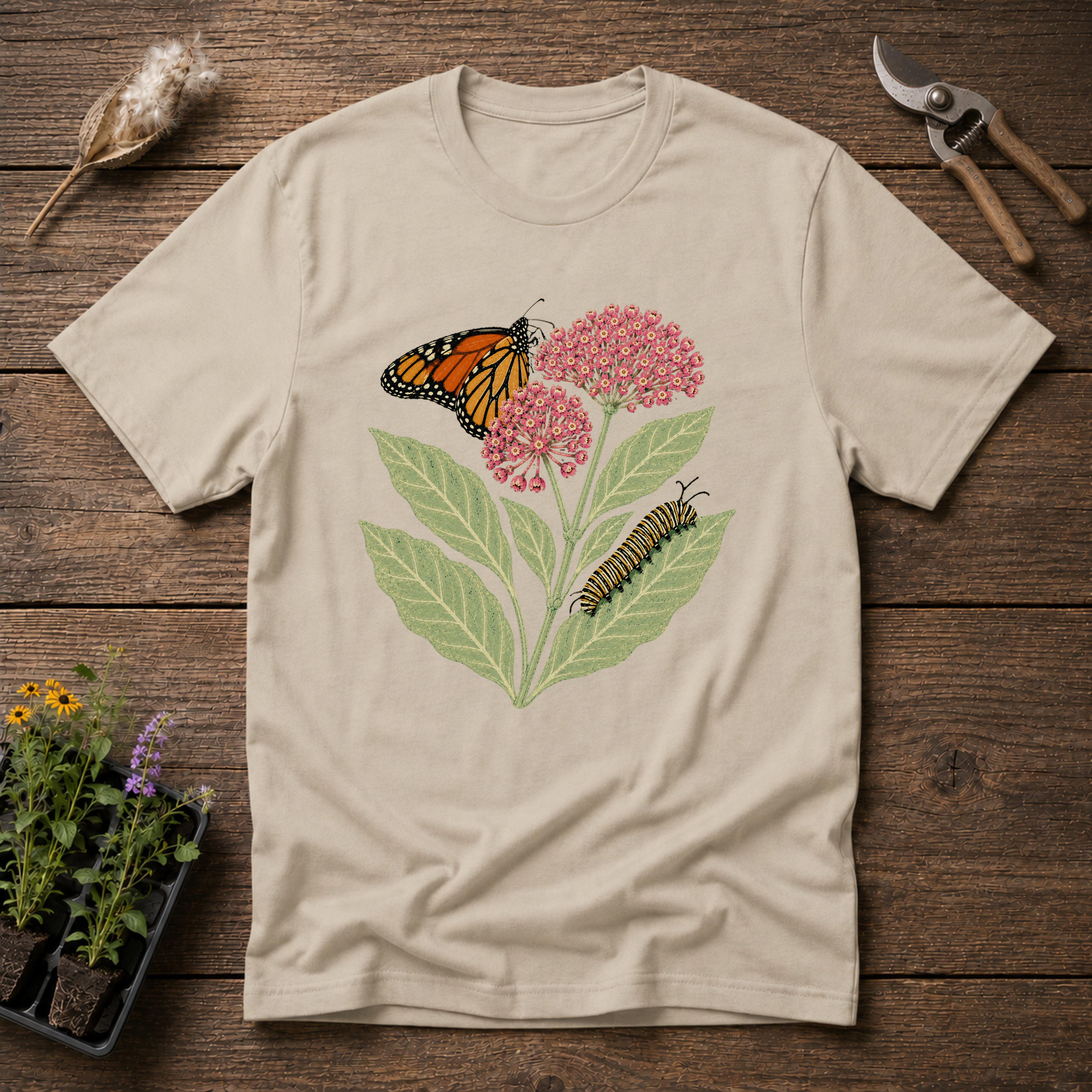 Monarch & Milkweed T-Shirt