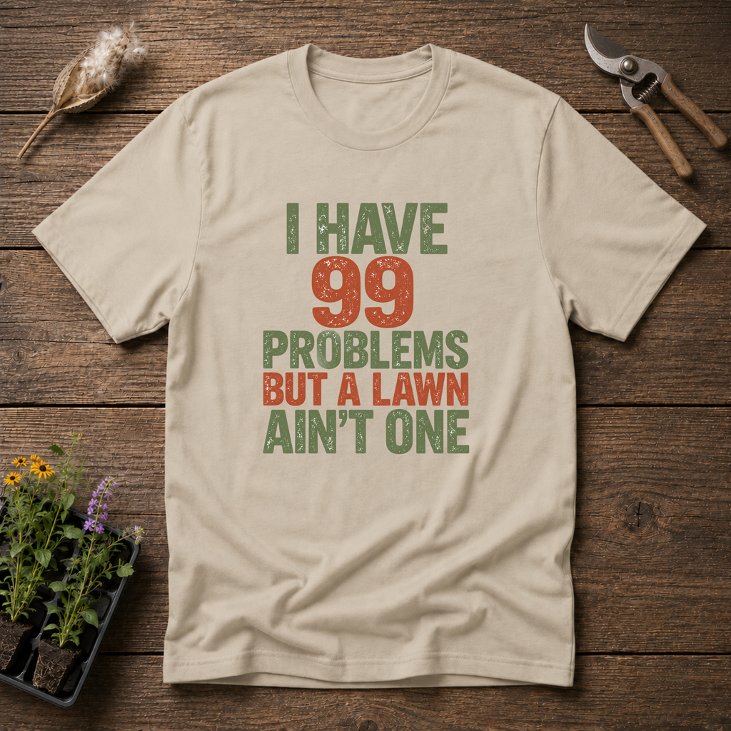 Lawn Problem-Free T-Shirt in Sand