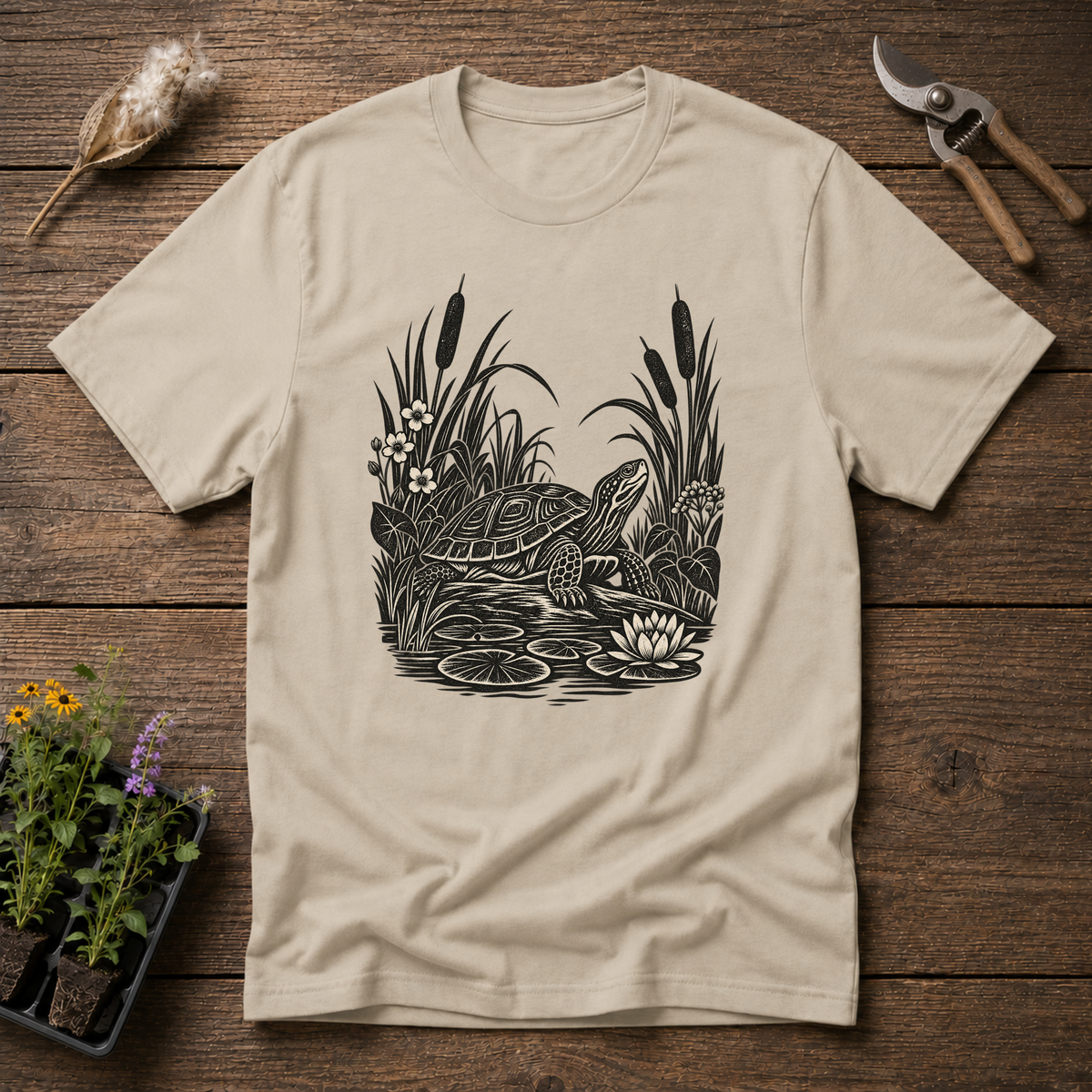 Wetland Turtle T-Shirt