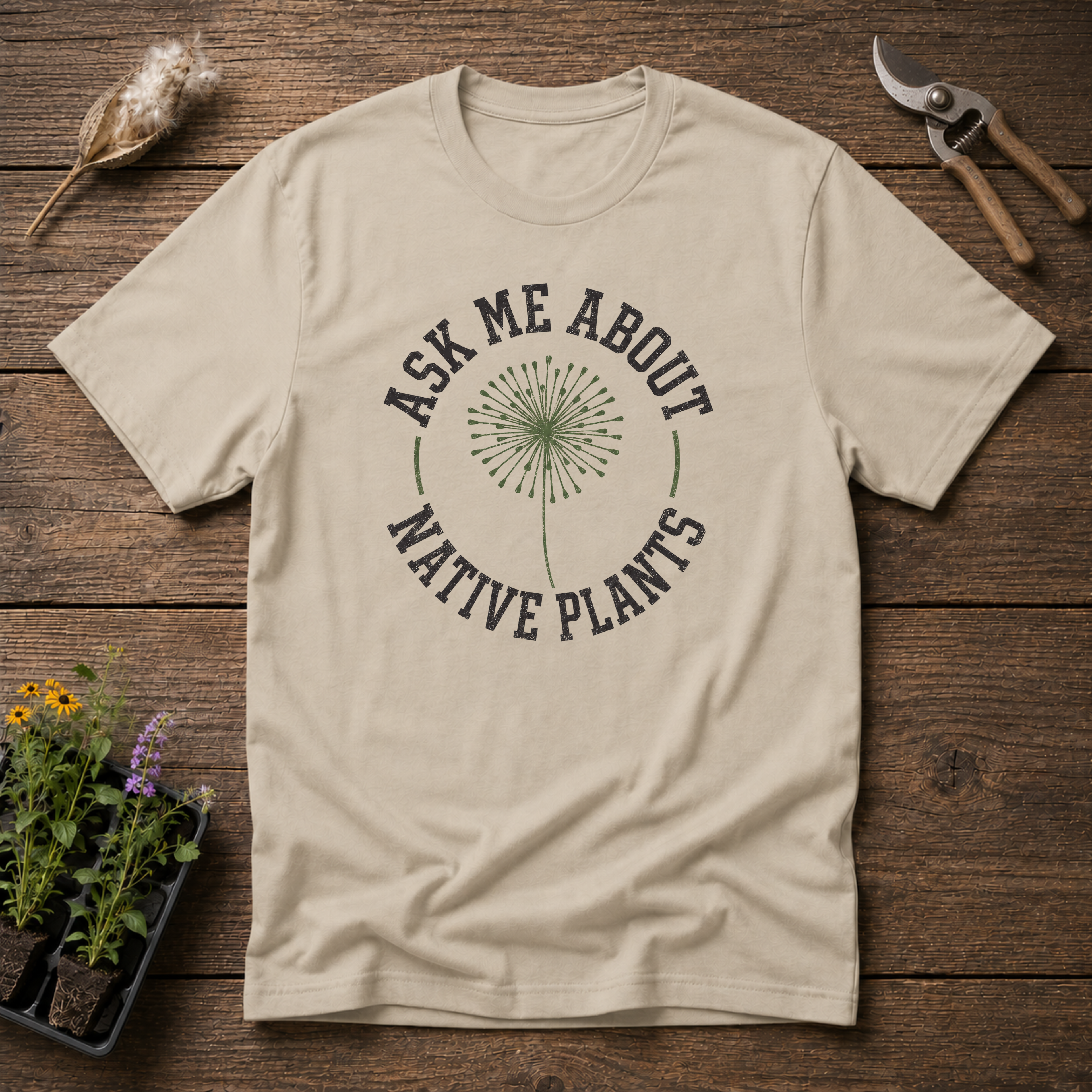 Ask Me About Native Plants T-Shirt