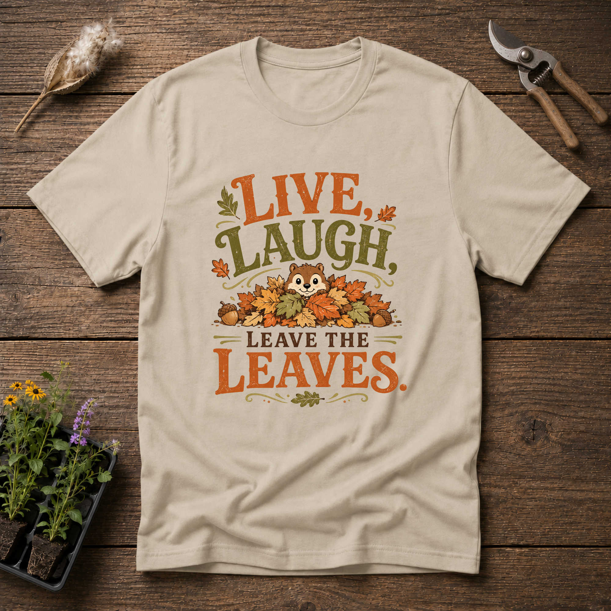 Leave The Leaves T-Shirt