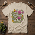 Vintage Botanical Wildflowers T-Shirt