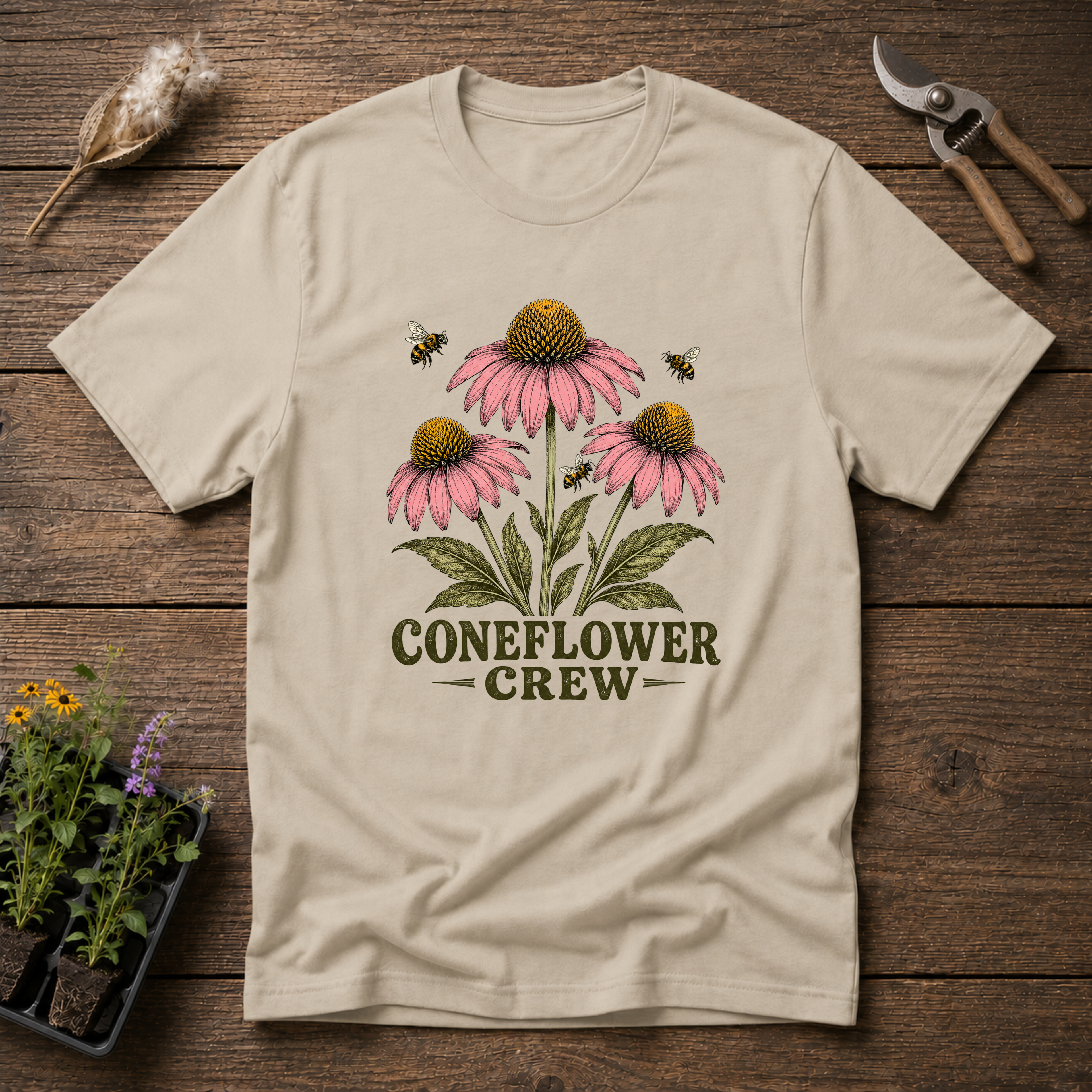 Coneflower Crew T-Shirt